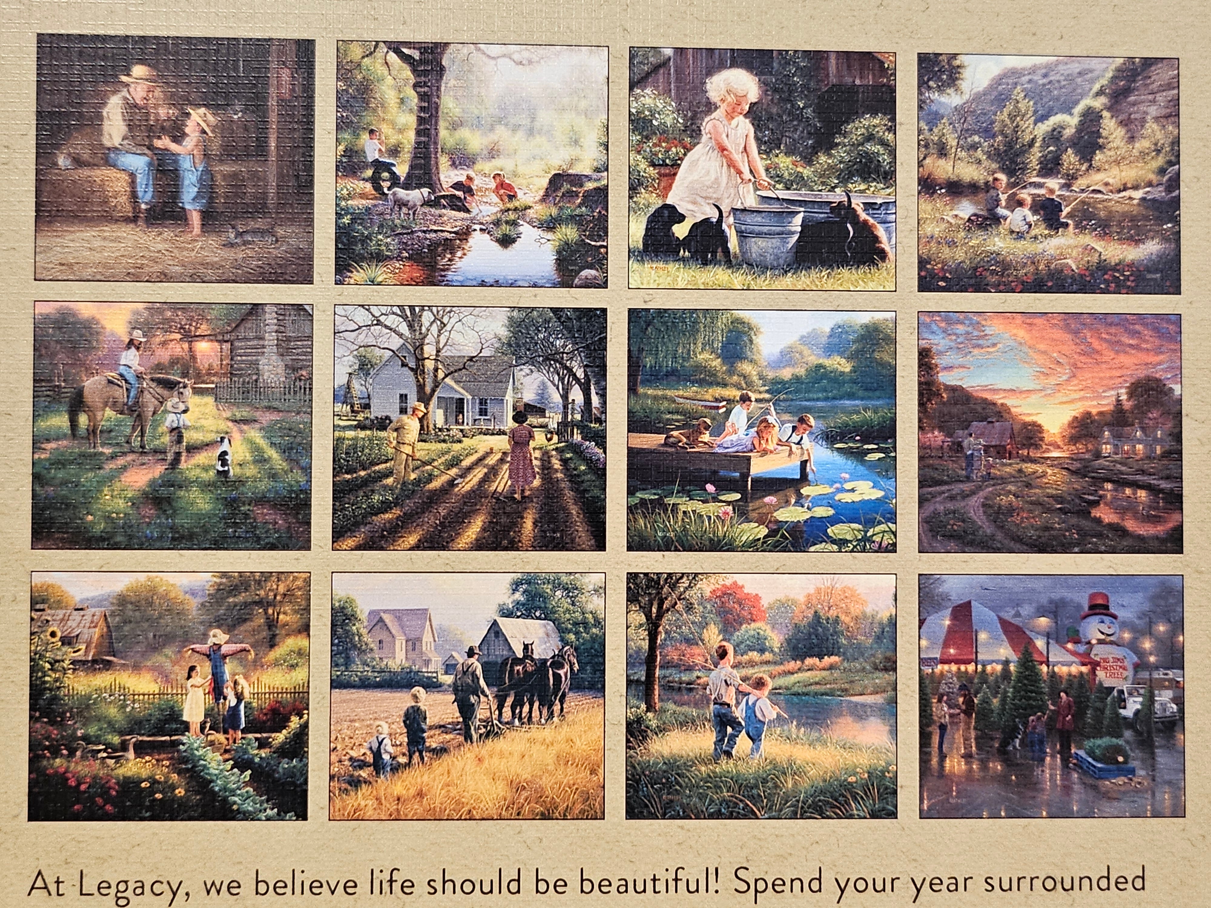 2026 - The Legacy Hometown Calendar - by Mark Keathley - WCA101269