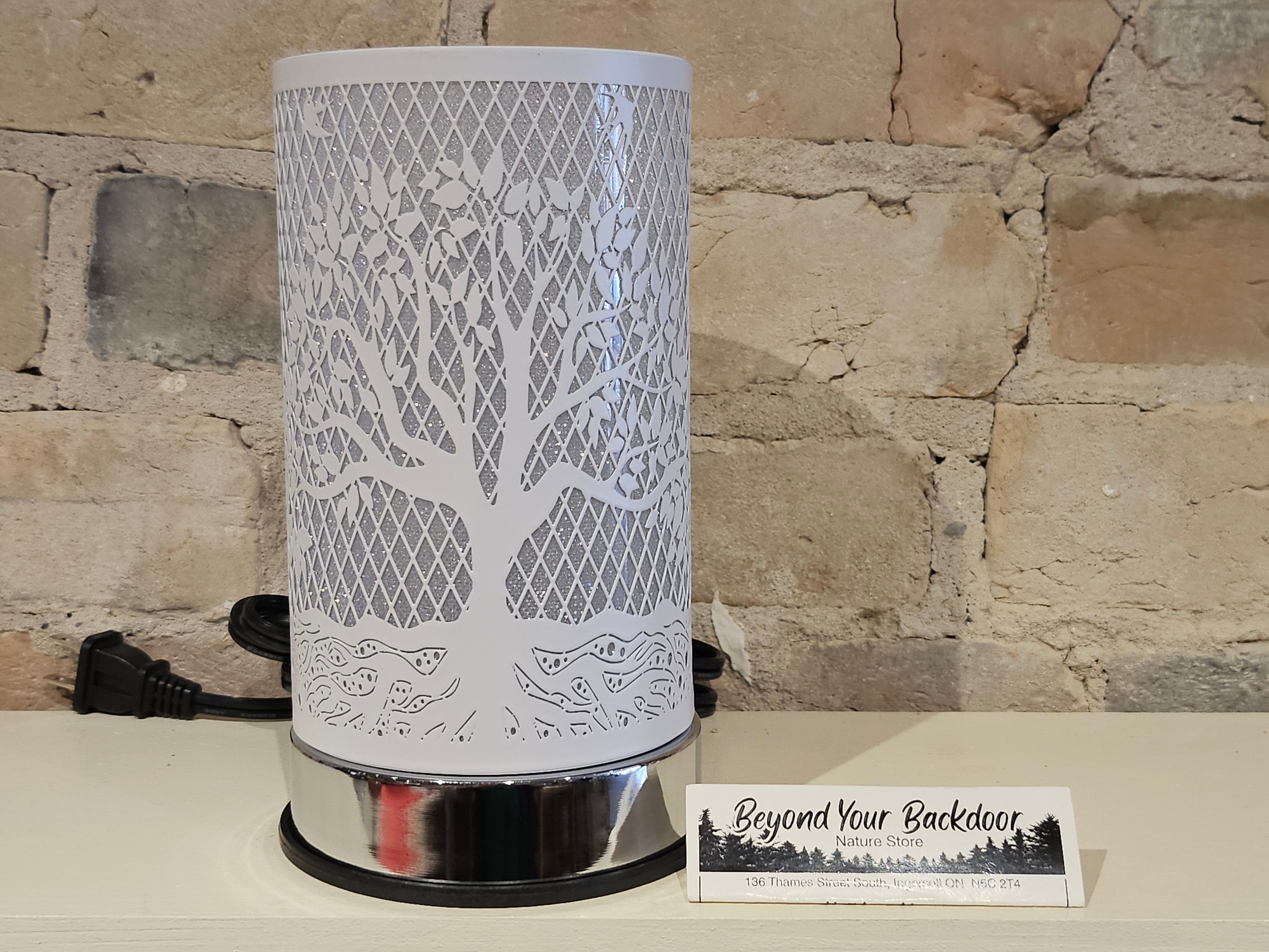 Touch Lamp - Tree of Life (White) - J1421