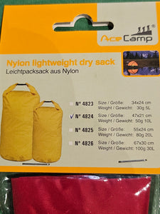 Ace Camp Nylon Lightweight Dry Sack 10L - 4824