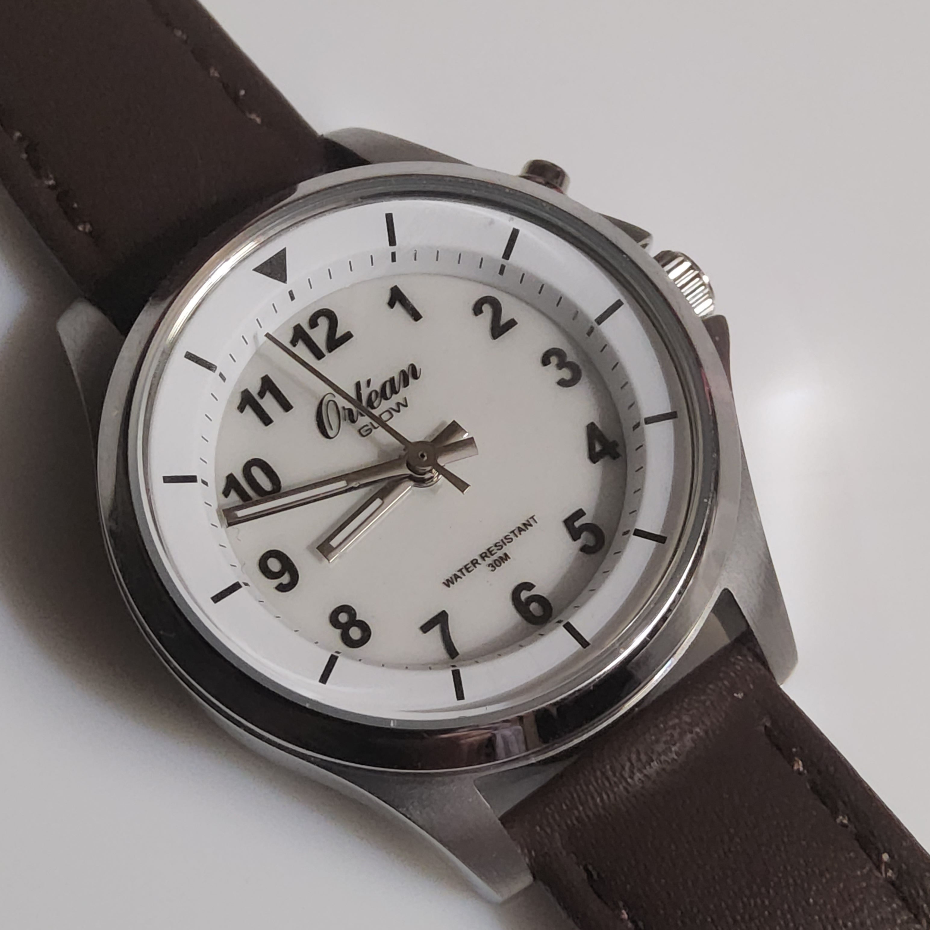 Orlean Watch - Ladies - GLOW - Leather Band - ME3346G-LTR