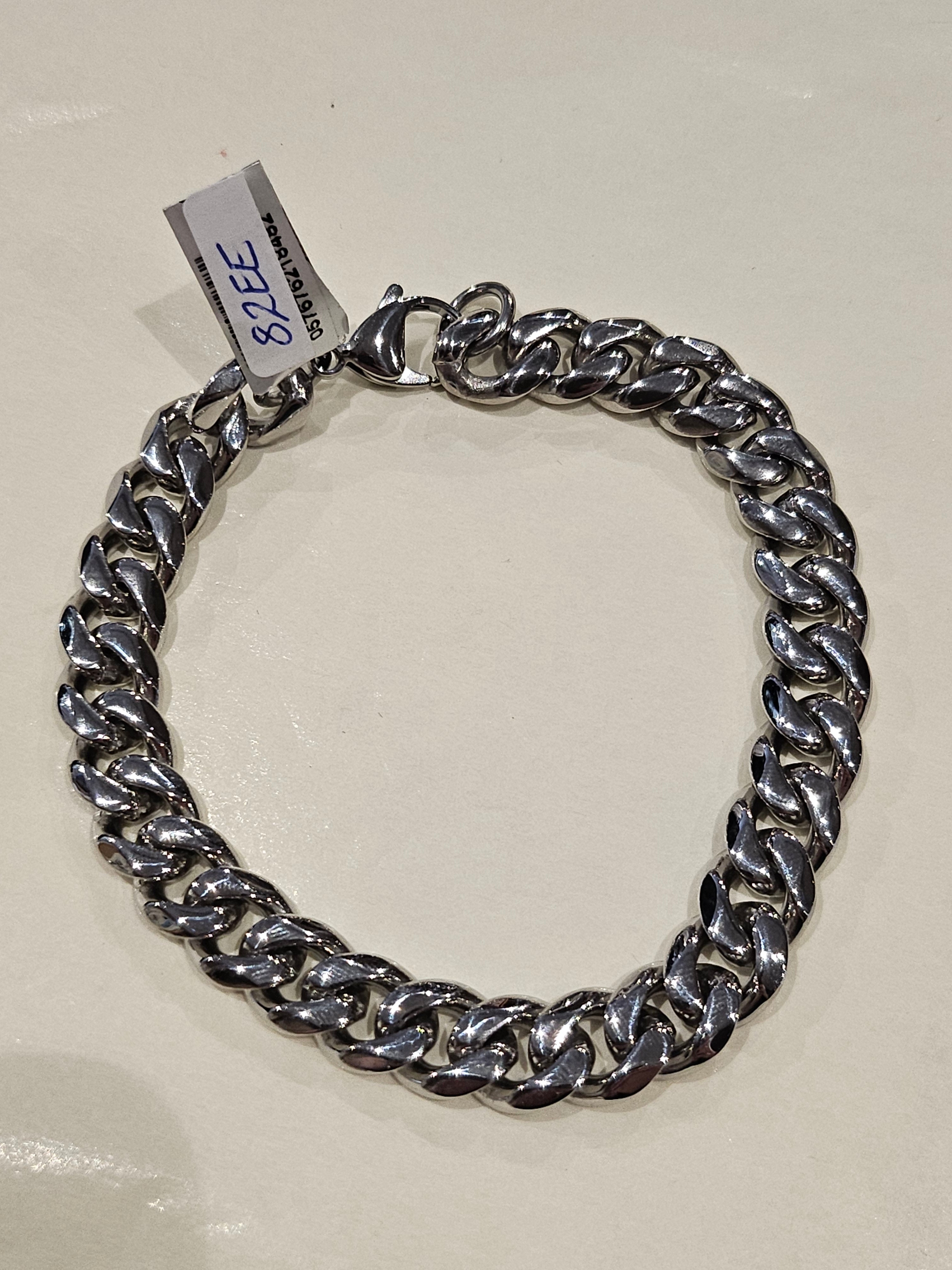 STEELX S/SBracelet  - Curb Chain - 9 inches