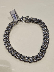 STEELX S/SBracelet  - Curb Chain - 9 inches