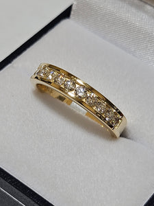 Diamond Anniversary Ring - Yellow Gold - H2750/50