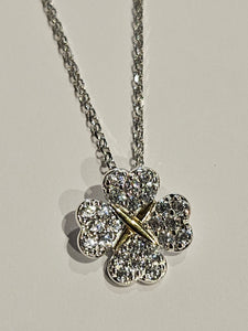 Reign S/SPendant - Clover - 18 + 3 inches - $73