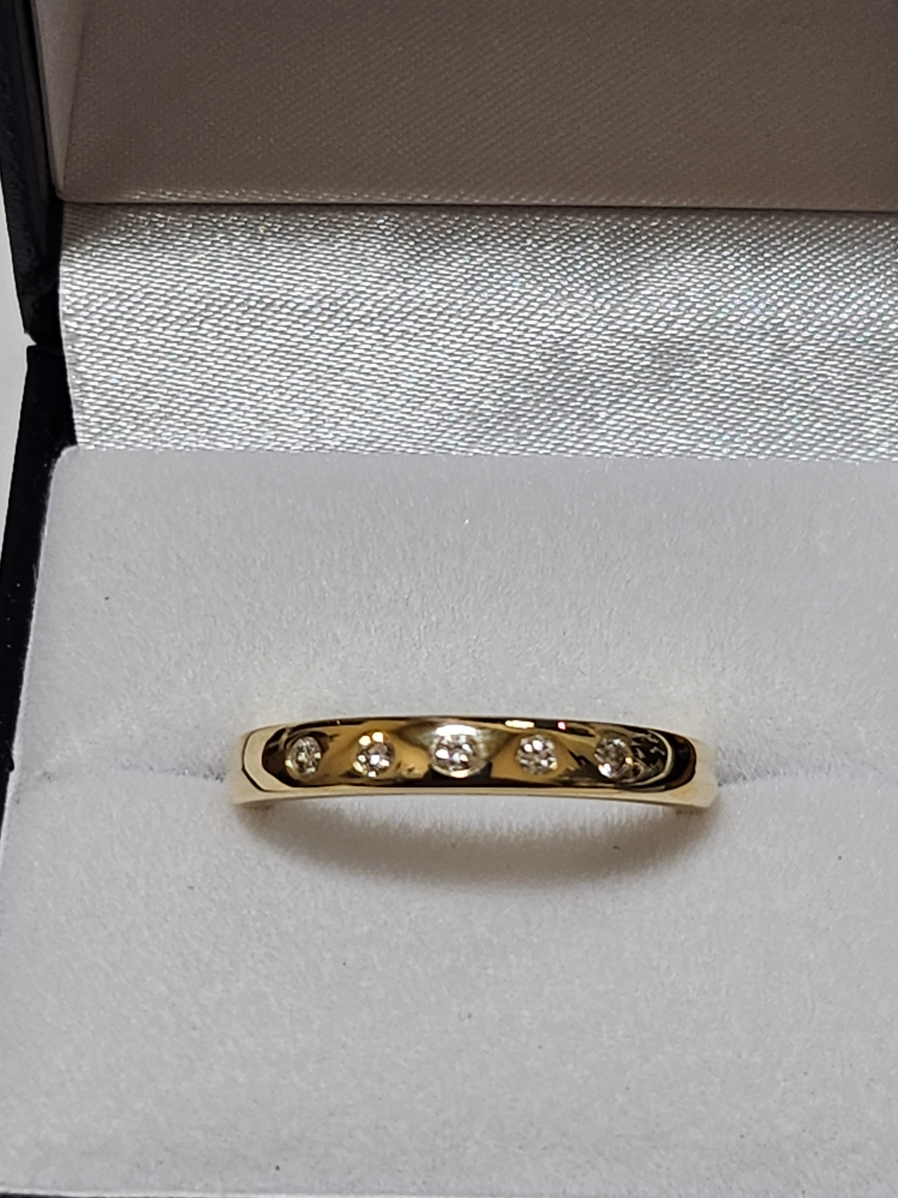 Diamond Anniversary Ring - Yellow Gold - H1941W
