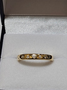 Diamond Anniversary Ring - Yellow Gold - H1941W