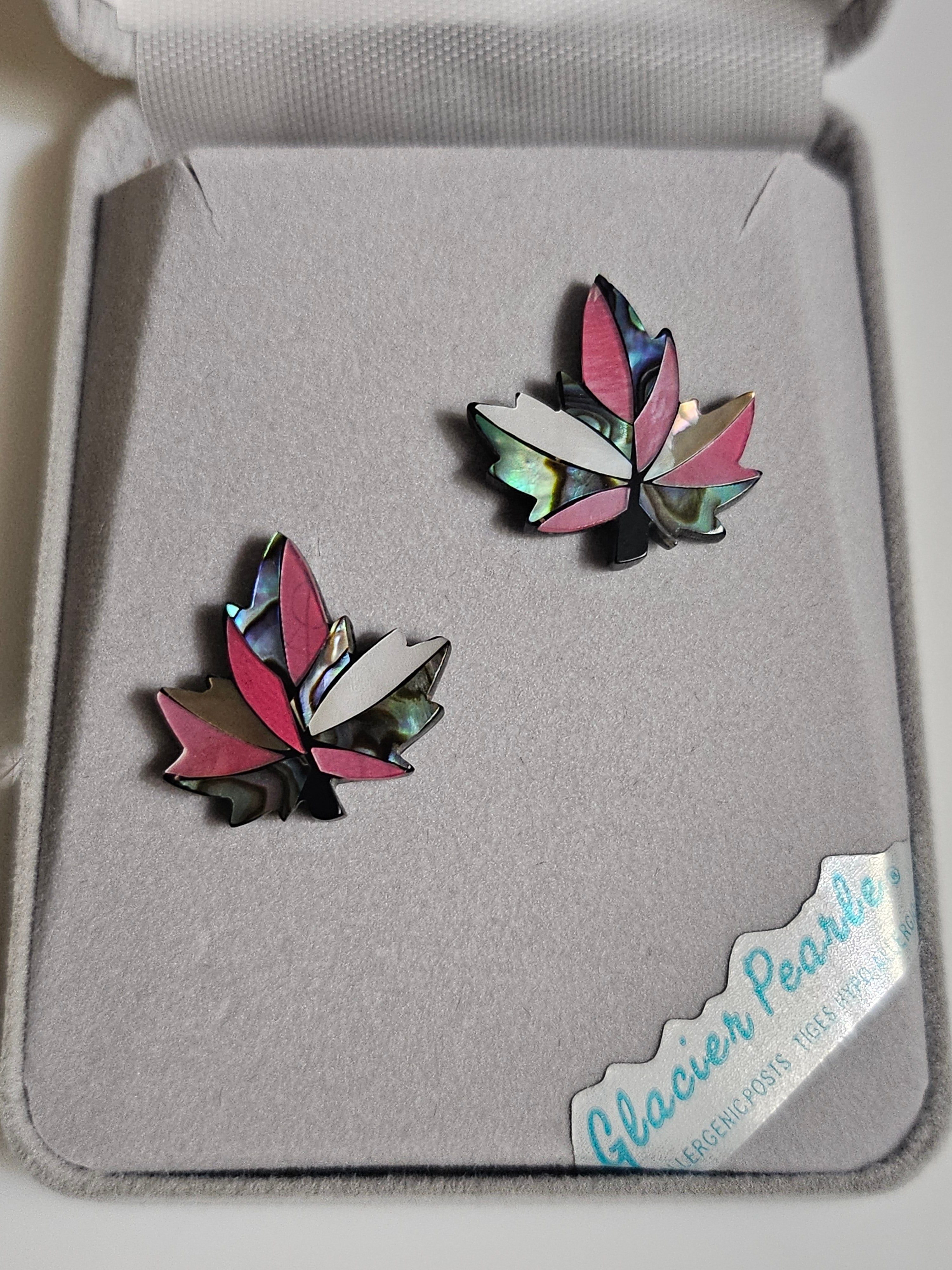Storrs Earrings - Maple Leaf Blush - Glacier Pearle - 8011045