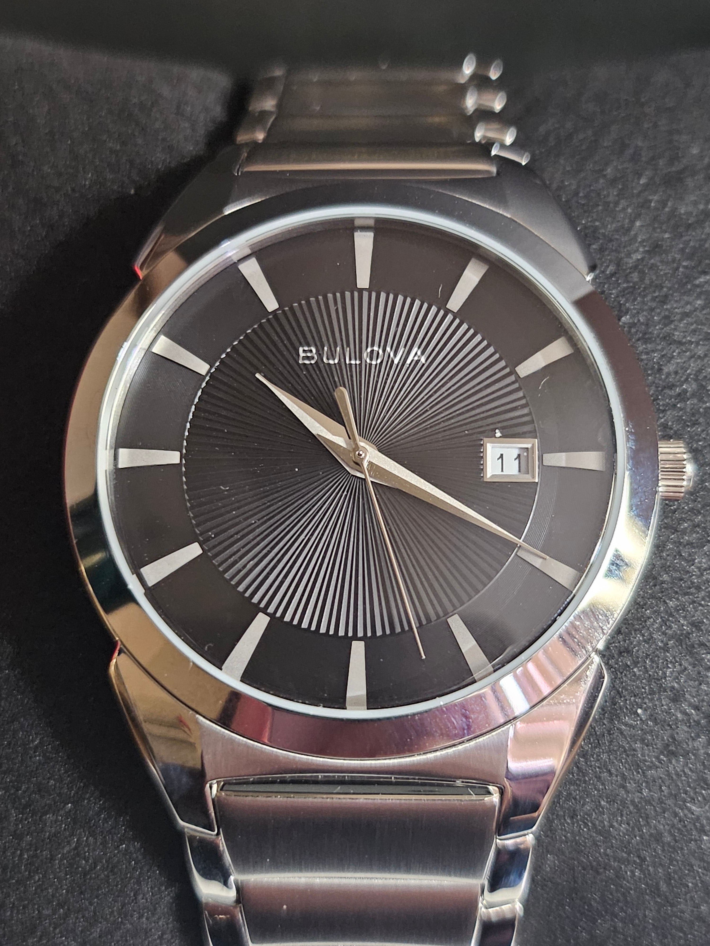 Bulova Stainless Steel Watch - 96B149 - Classic