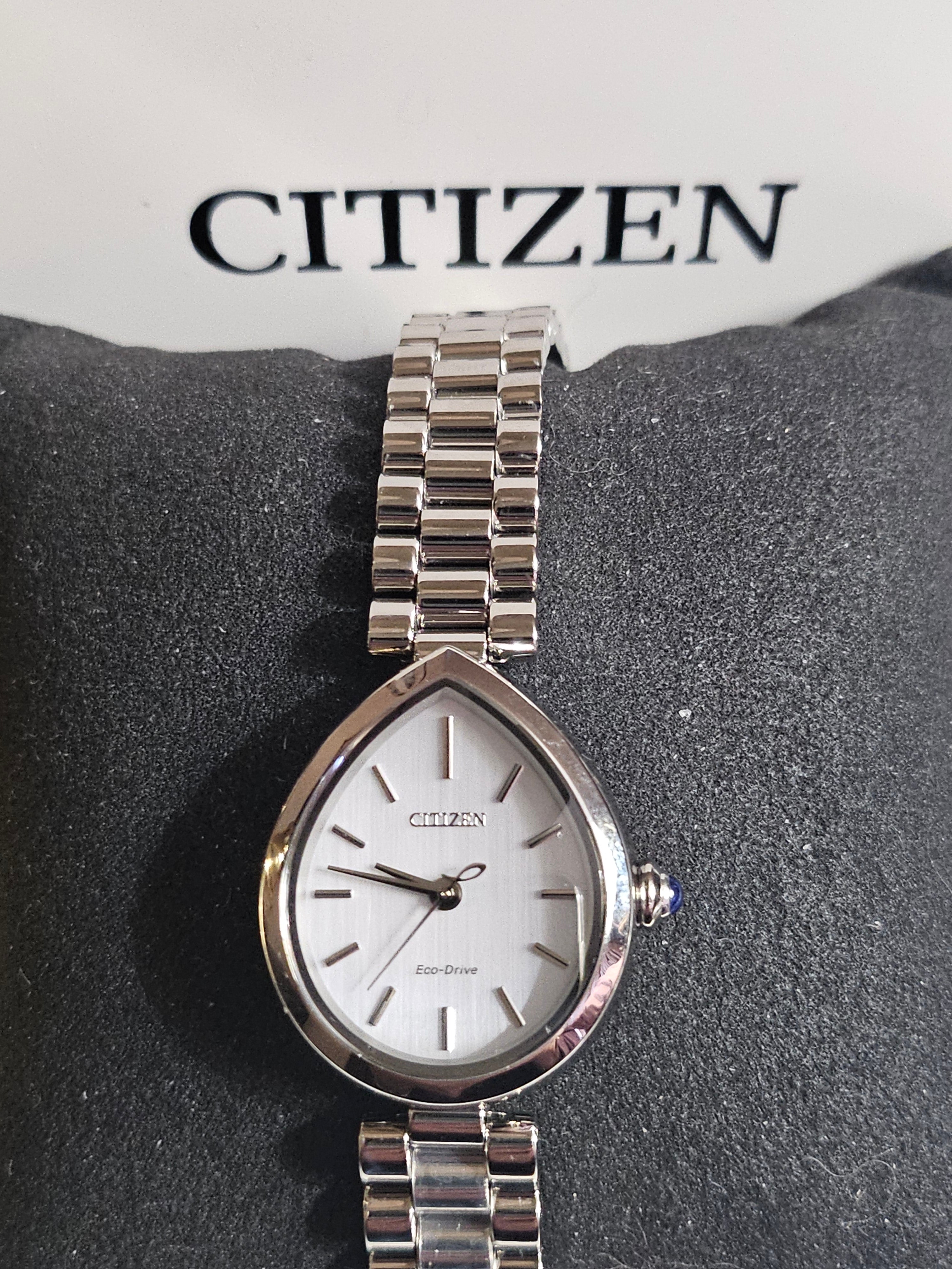 Citizen Eco-Drive Stainless Steel Watch - Ladies - EM1200-55A - Citizen L Rainell