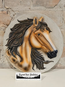 Stepping Stone / Wall Plaque - Horse - 13797