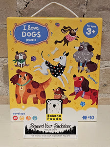 Banana Panda Puzzle - I Love Dogs - 3+ - 40 pieces - 49287