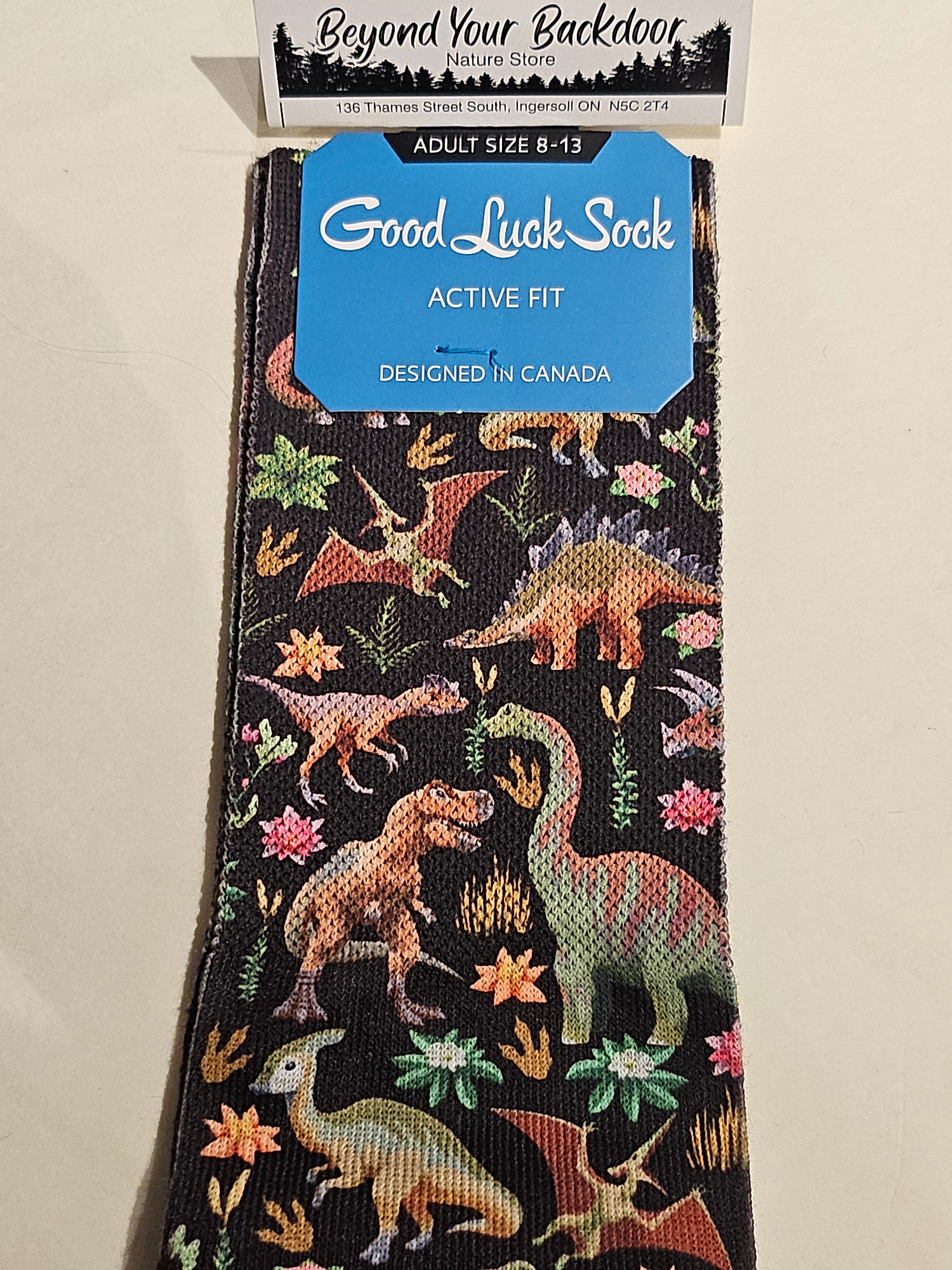Good Luck Sock - Mens - Active Fit - Fits sizes 8-13 - ASSORTED DESIGNS