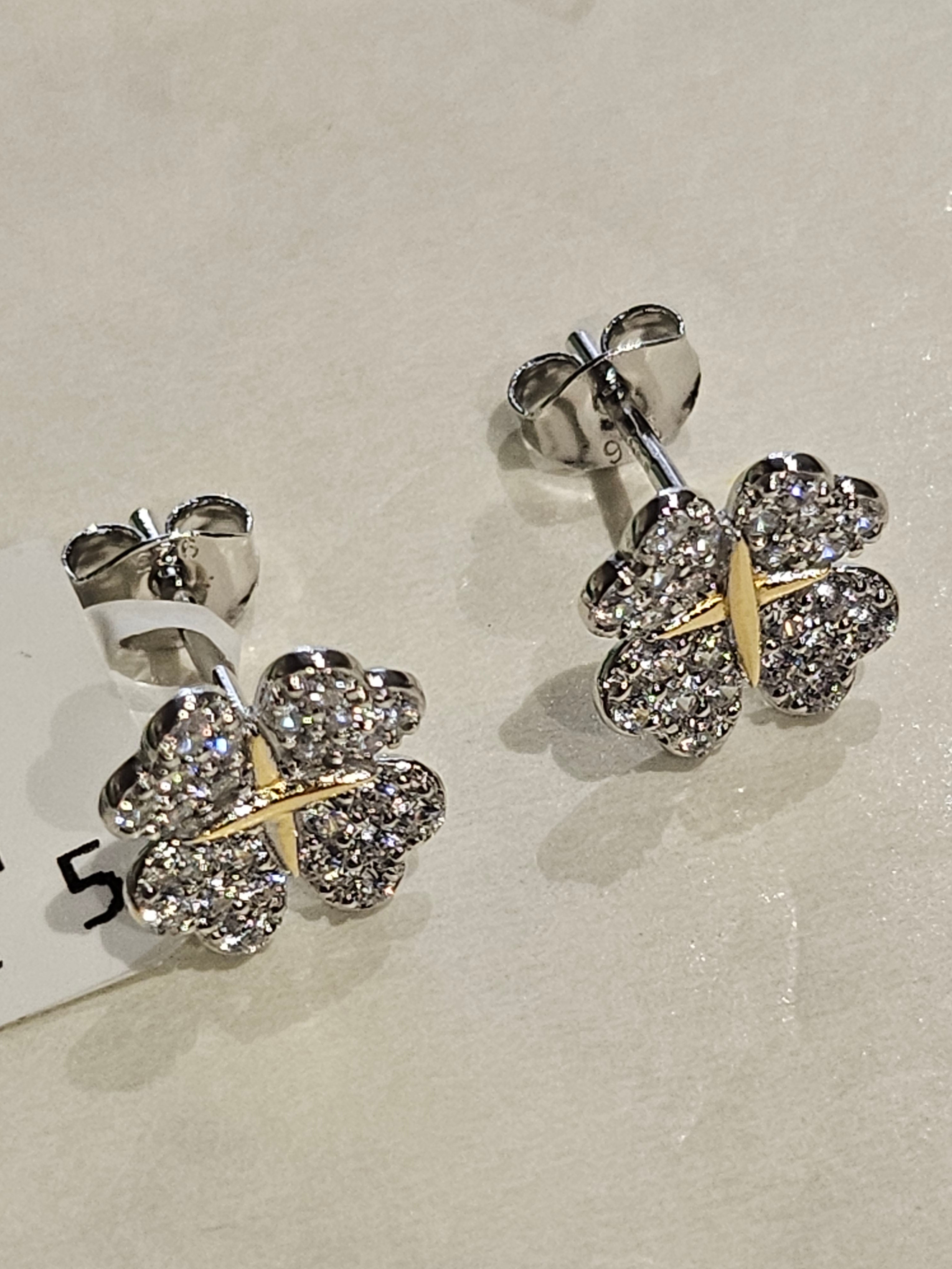 Reign S/SEarrings - Clover - Stud - $53