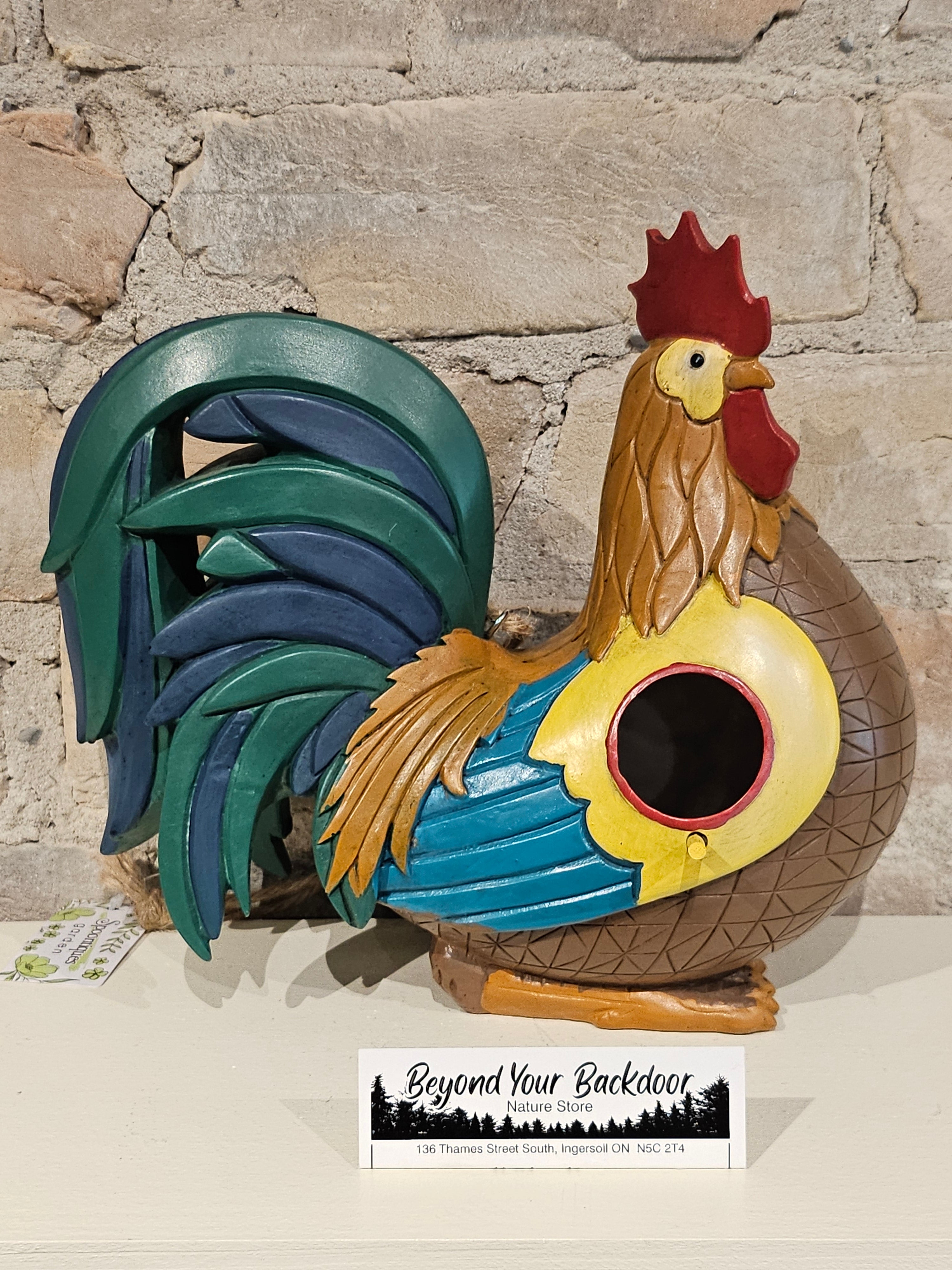 Birdhouse - Decorative - Rooster - 10270