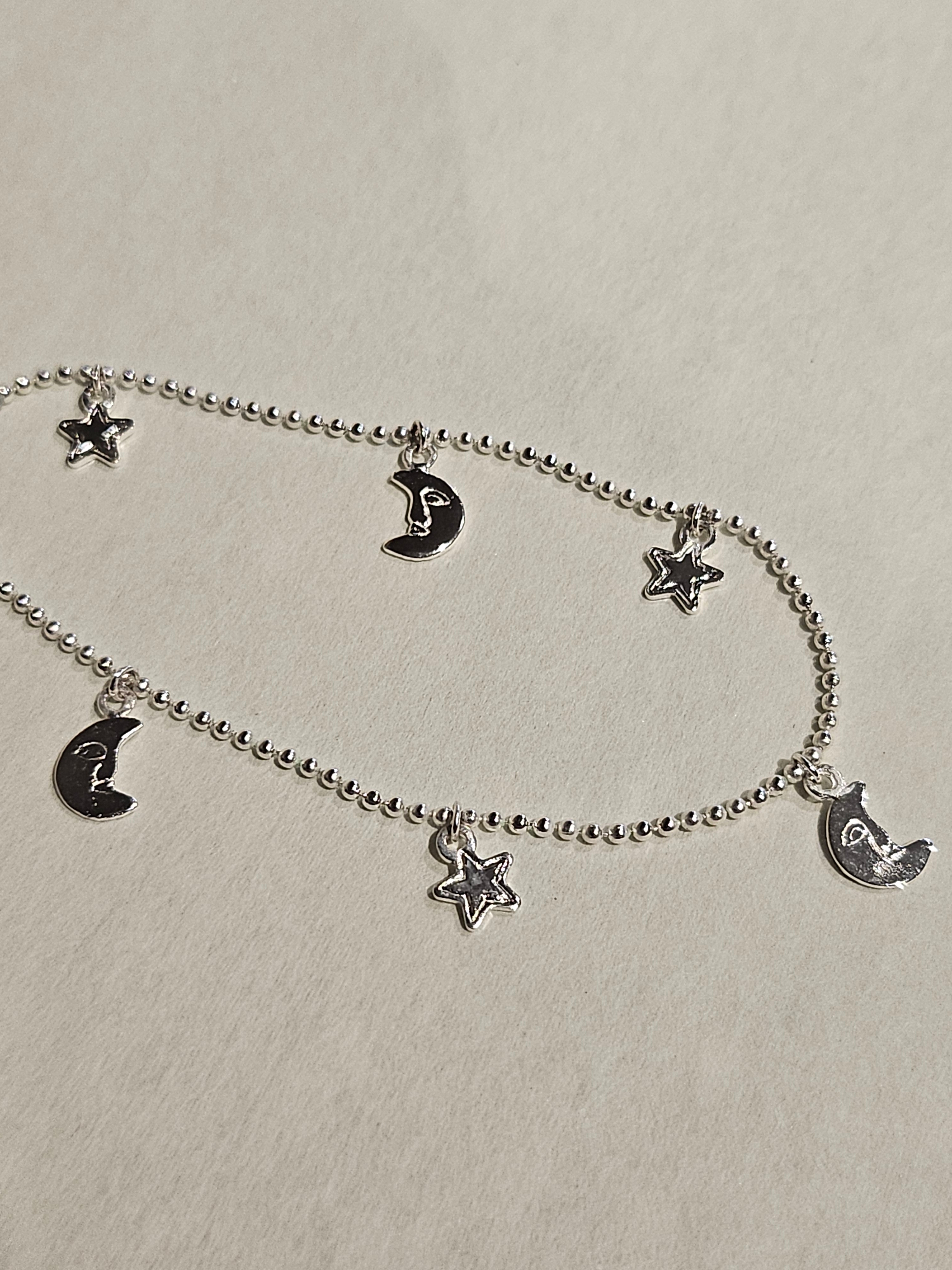 S/SBracelet  - Moon and Star - 76