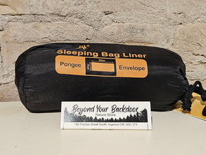 Ace Camp Sleeping Bag Liner - Pongee - Envelope Style - 75x206cm - 3968