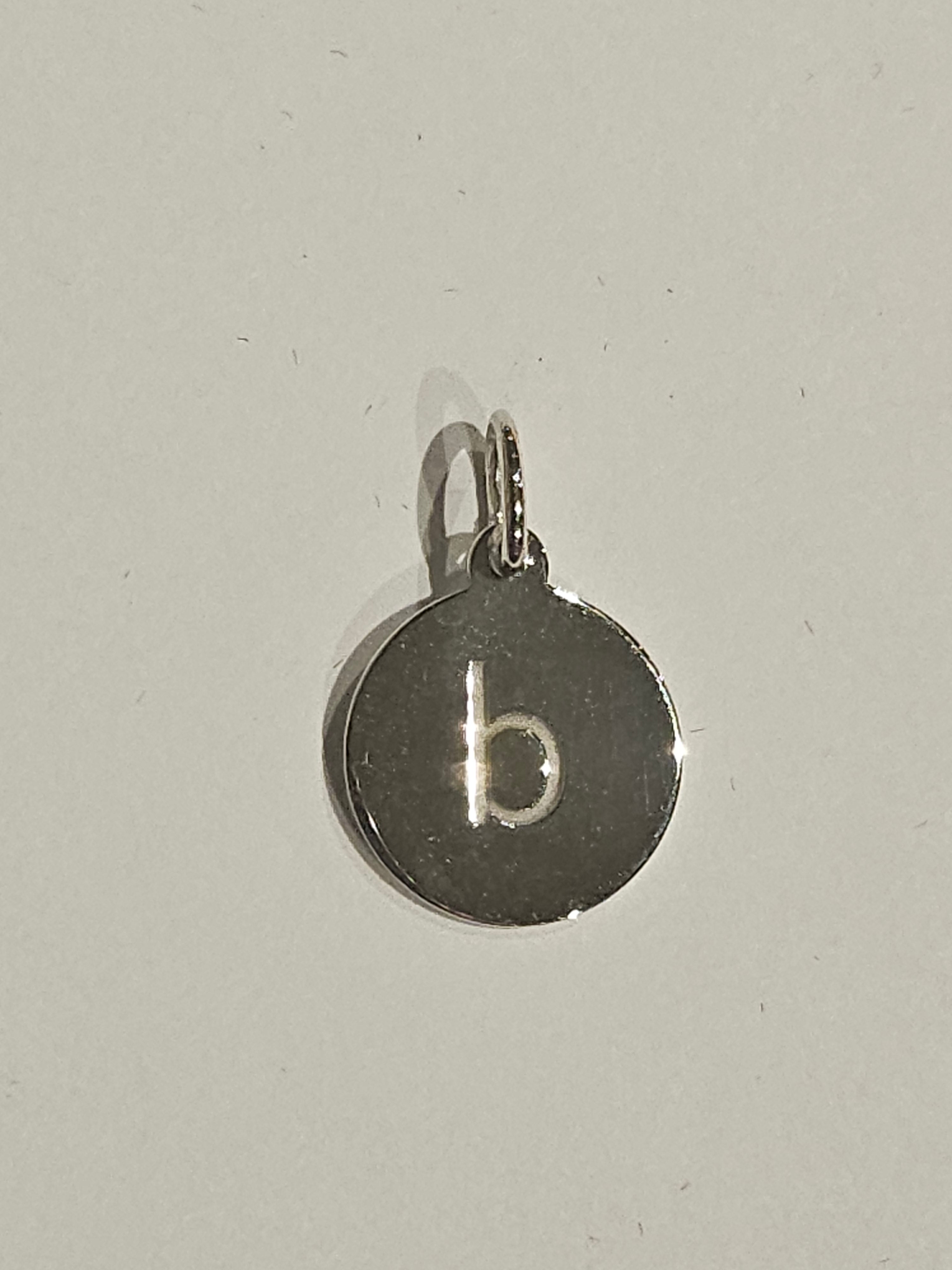 S/SCharm - Letter - Small "b" - 1895