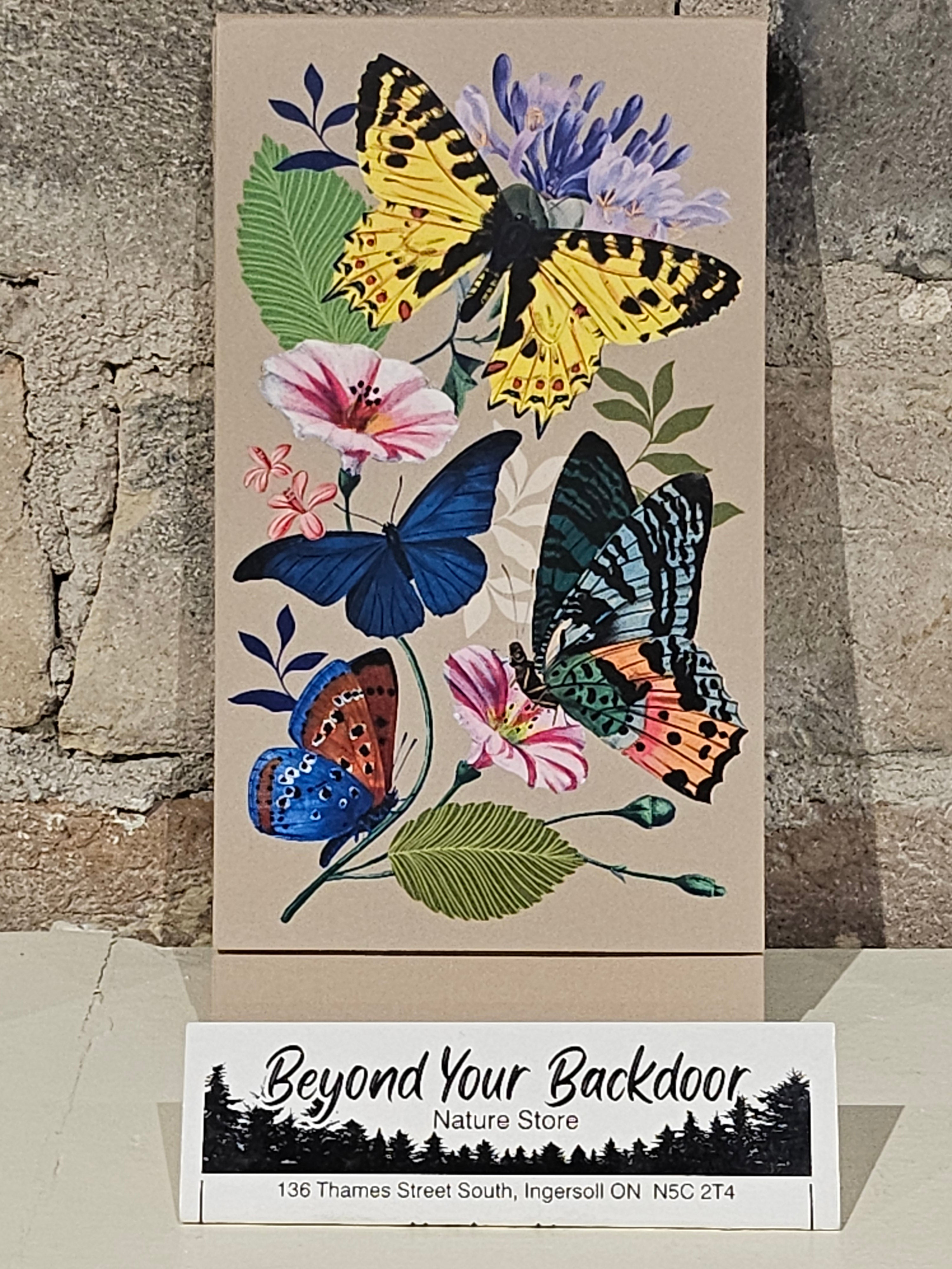 Punch Studio Notepad - Butterfly Design - PU52810