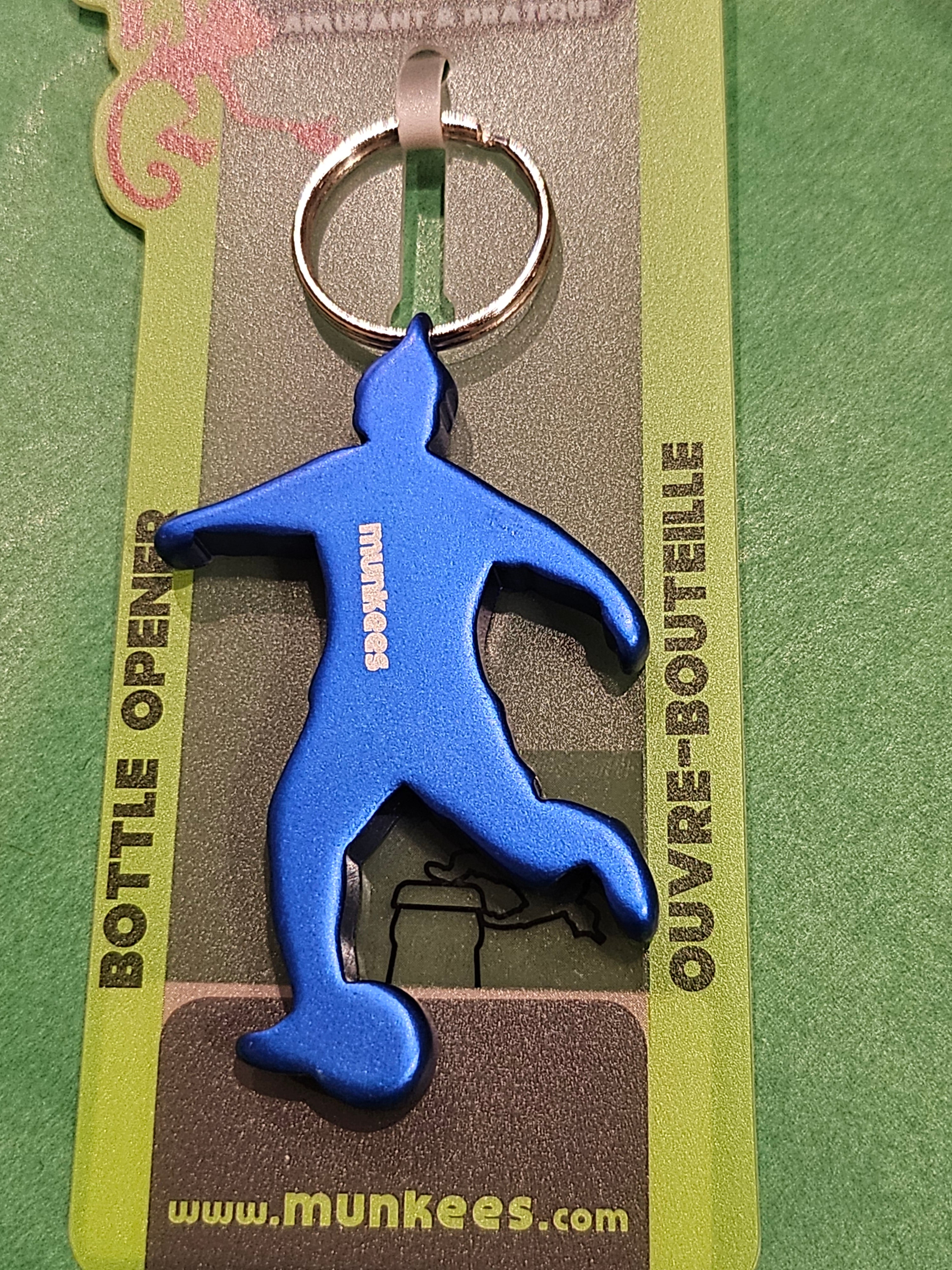 Munkees Bottle Opener on Split Ring - Assorted Designs