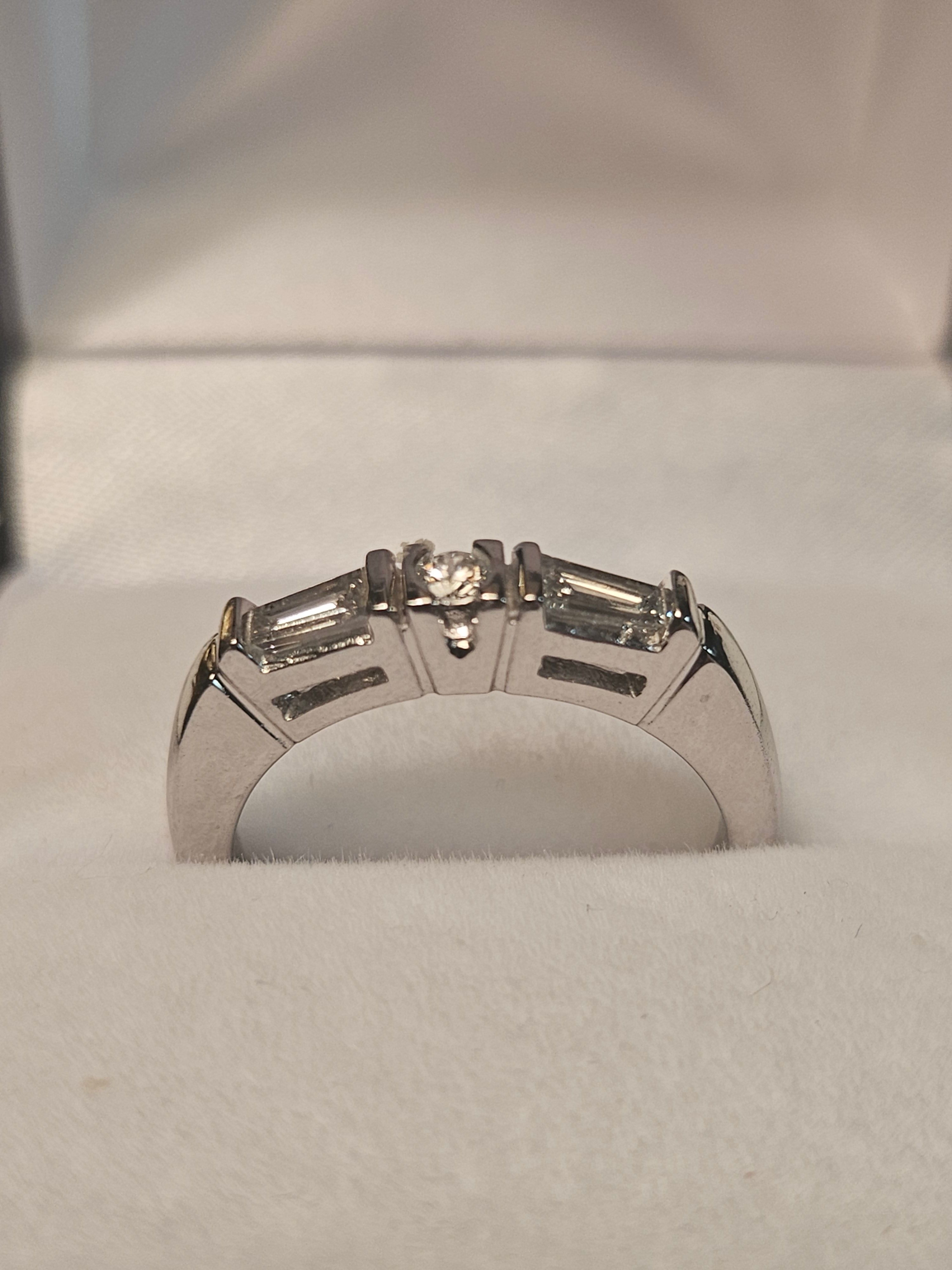 Diamond Anniversary Ring - White Gold - H2443W - $3065