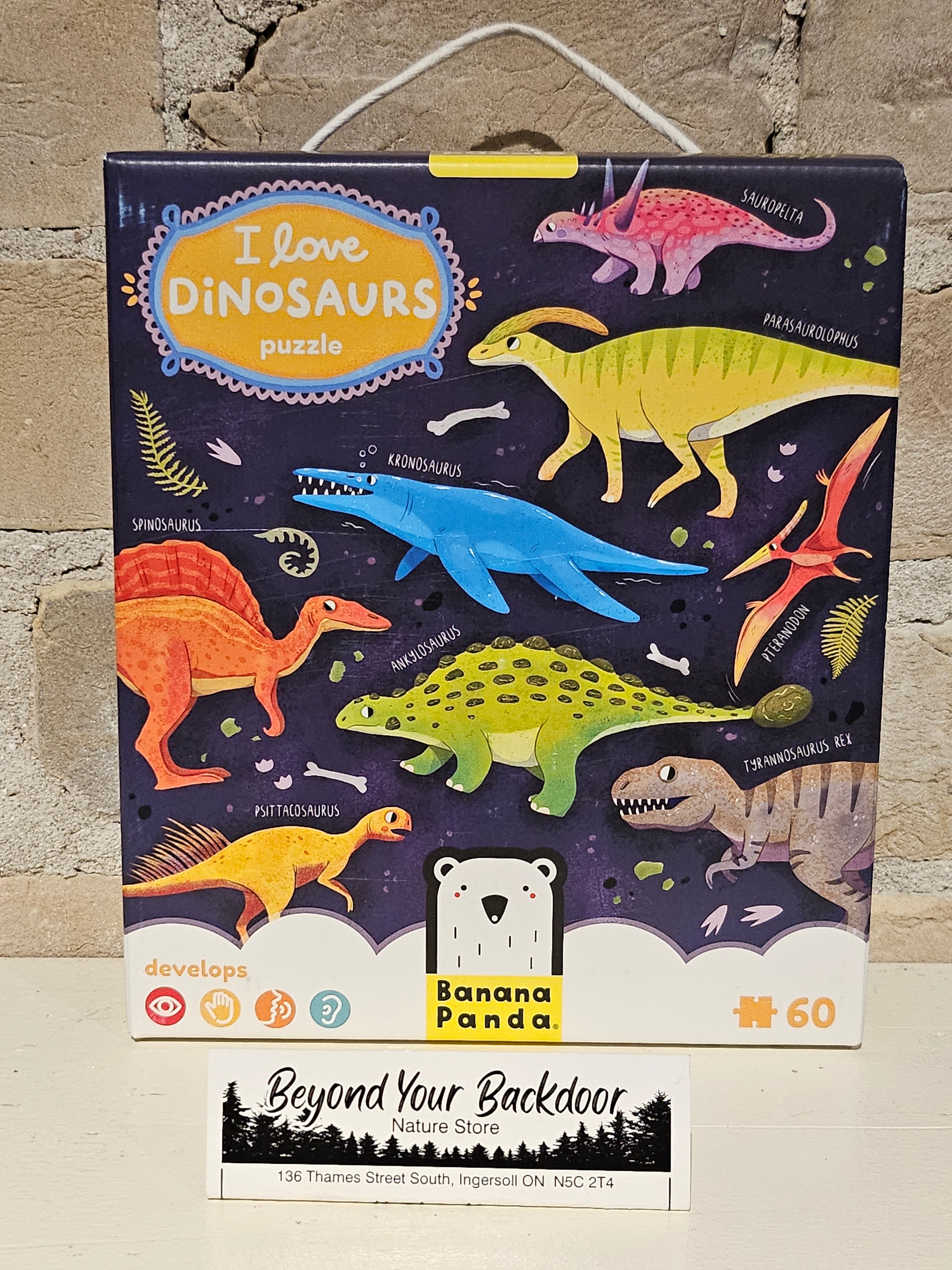 Banana Panda Puzzle - I Love Dinosaurs - 4+ - 60 pieces - 49263