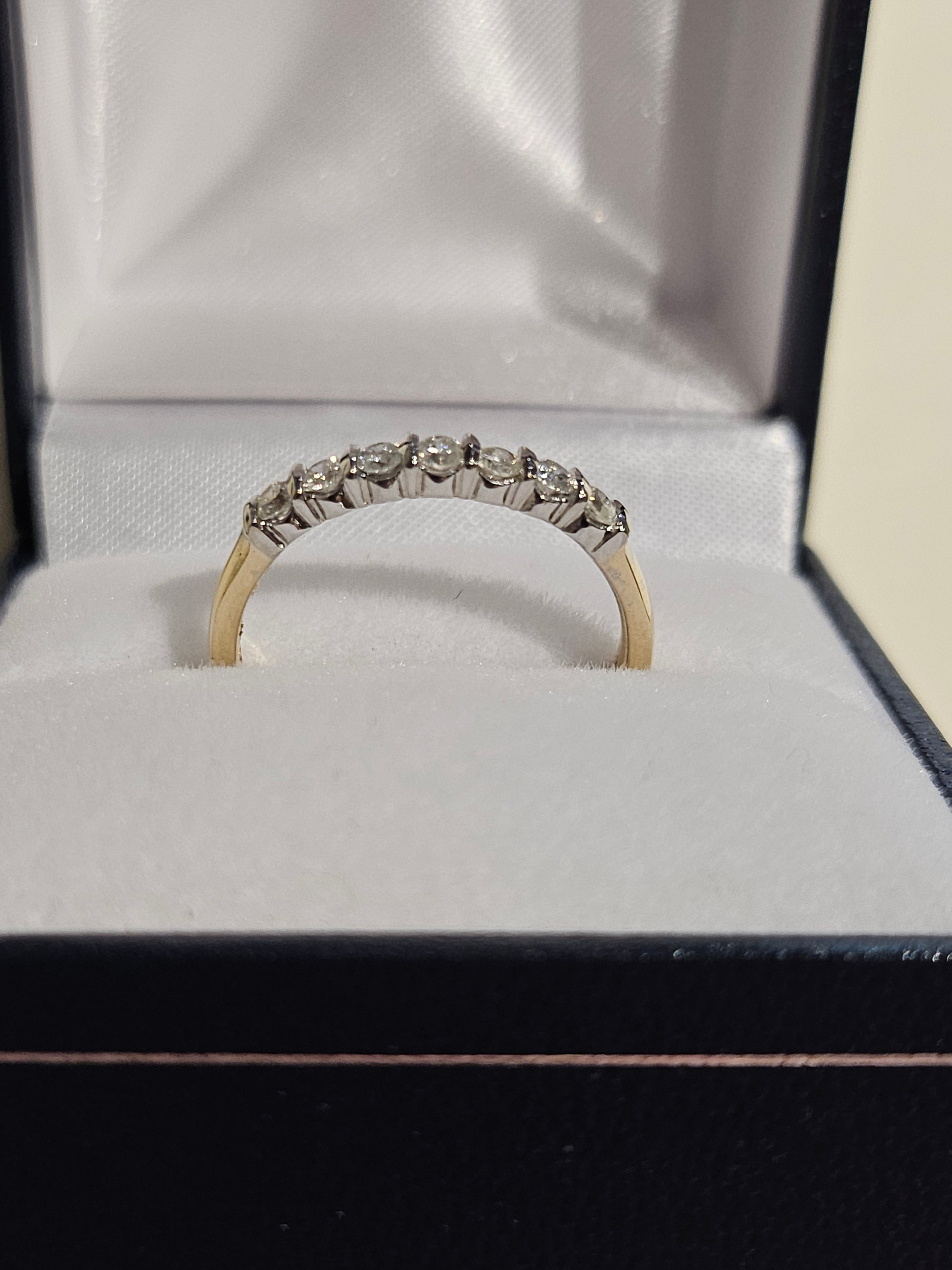 Diamond Anniversary Ring - Yellow Gold - XR7172D