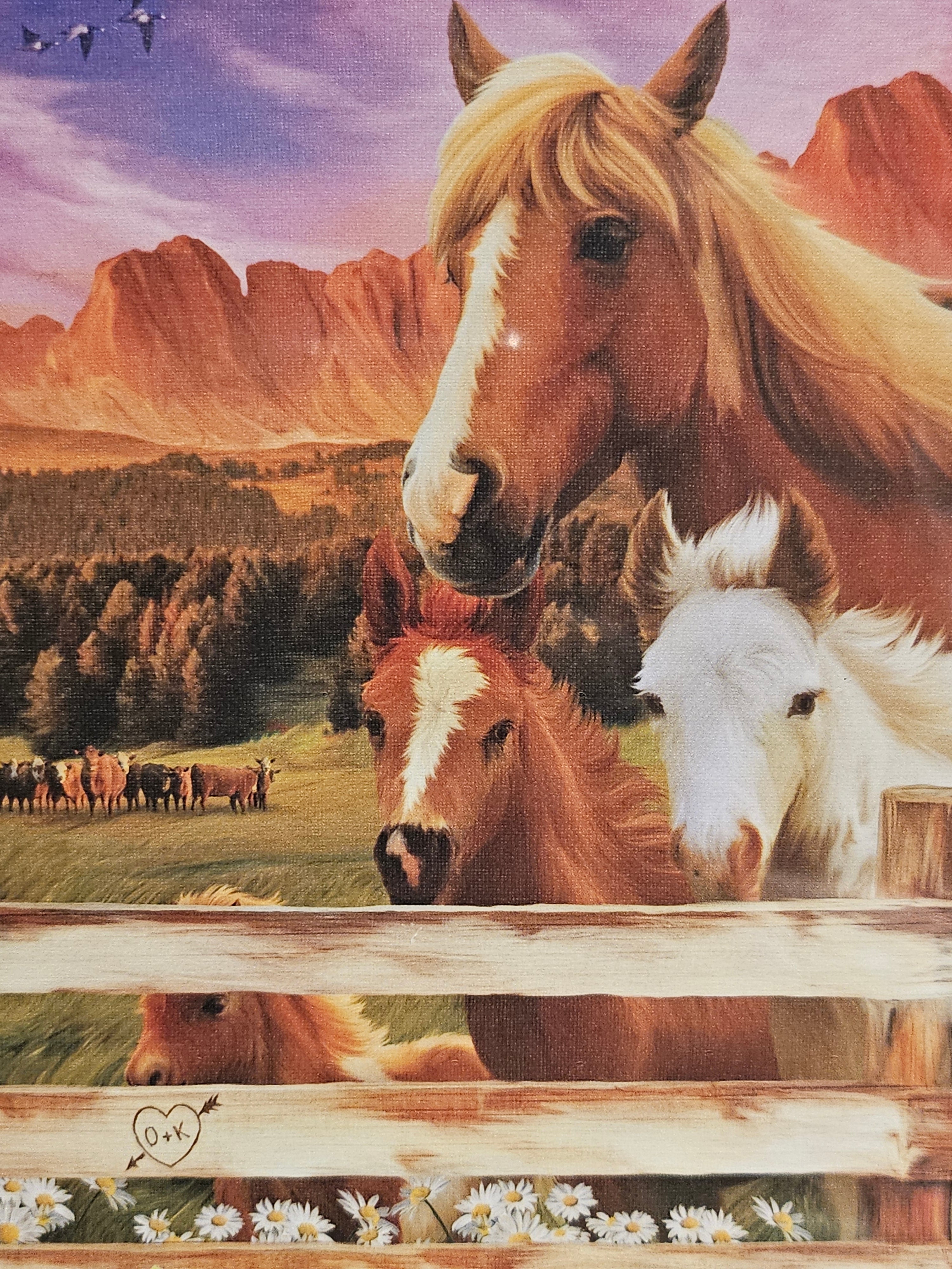 Eurographics Puzzle - Horse and Foal - 1000 pieces - 6000-6108