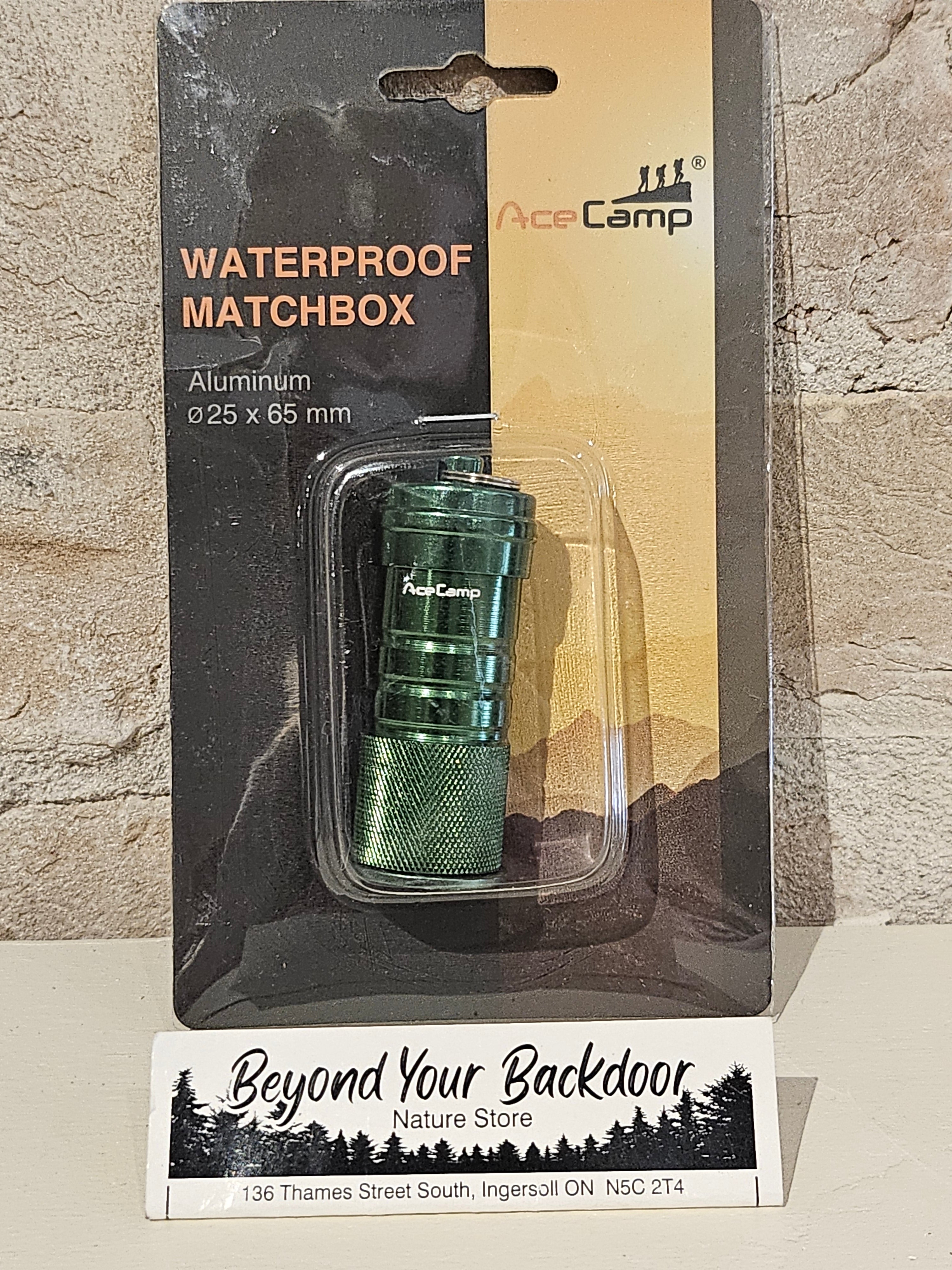 Ace Camp Waterproof Matchbox - Assorted Colours - 3570