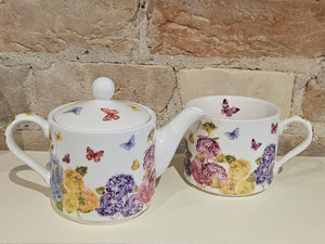 Fine China Tea For One Set - Butterfly Blossom - LP95733