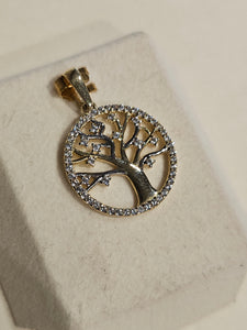 Gold Charm - Tree of Life - 2138