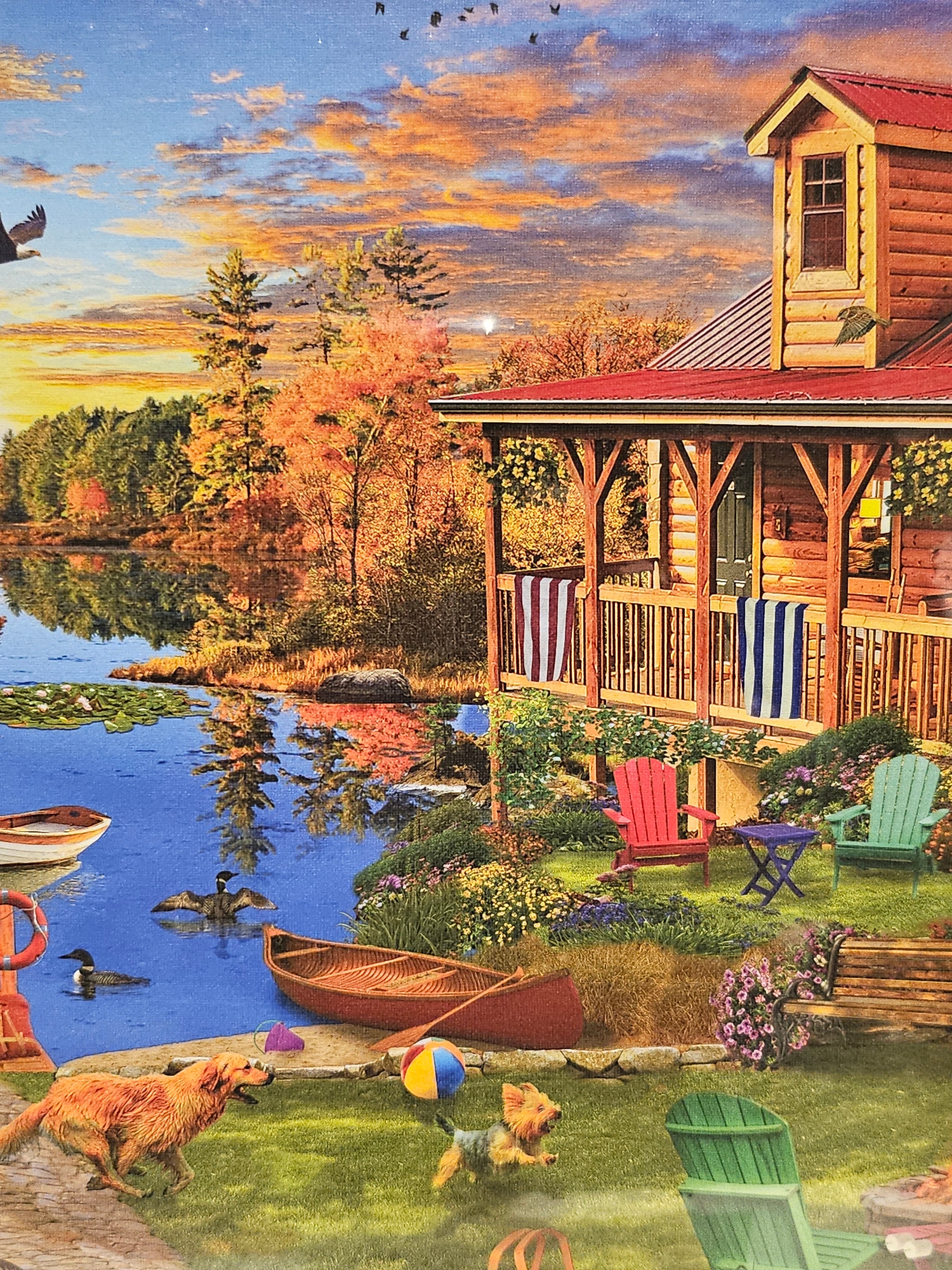 Eurographics Puzzle - Adventures at the Lake - 1000 pieces - 6000-6136