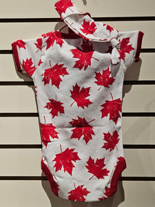 Baby Bodysuit with Hat - Canada