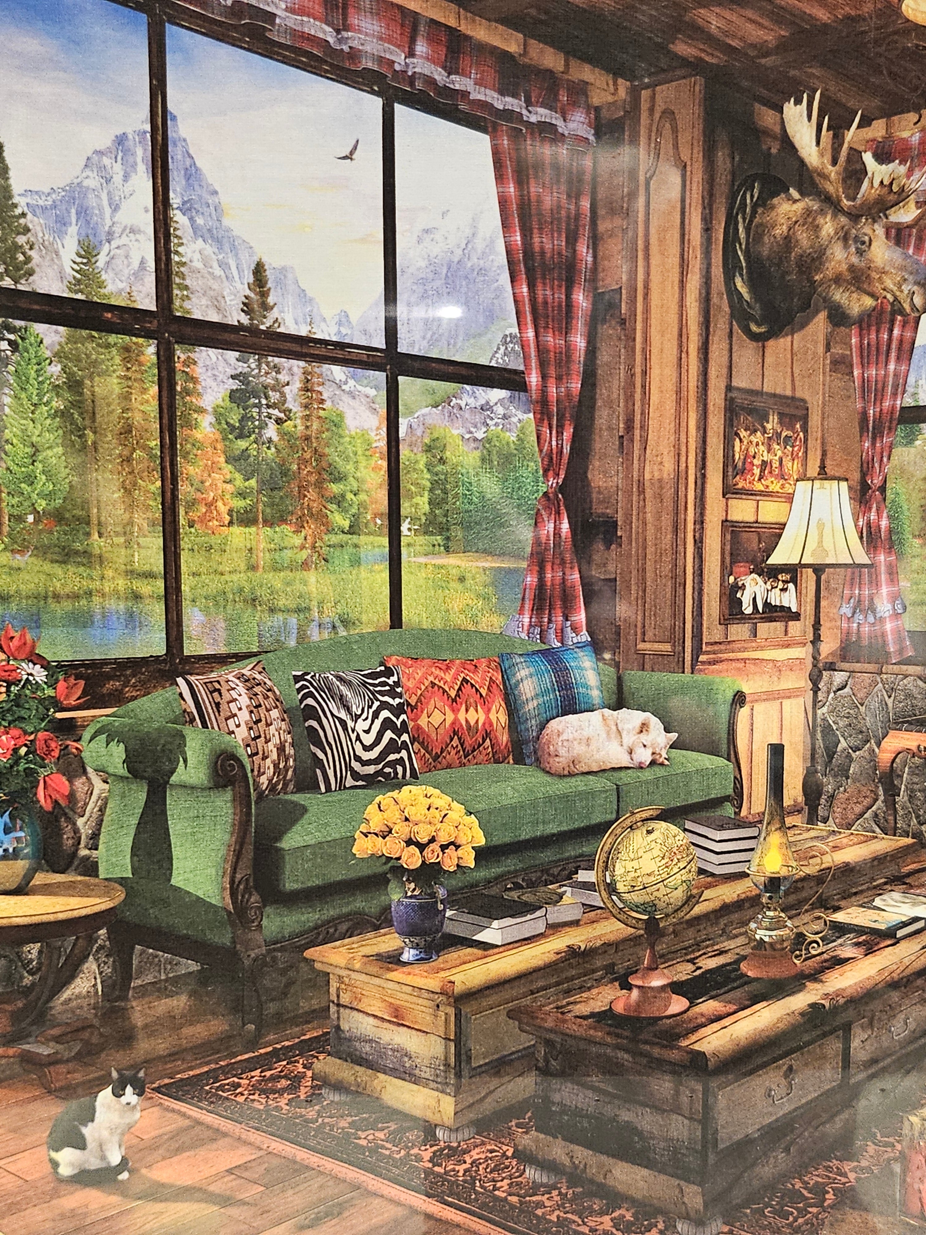 Eurographics Puzzle - Cozy Cabin - 1000 pieces - 6000-5377