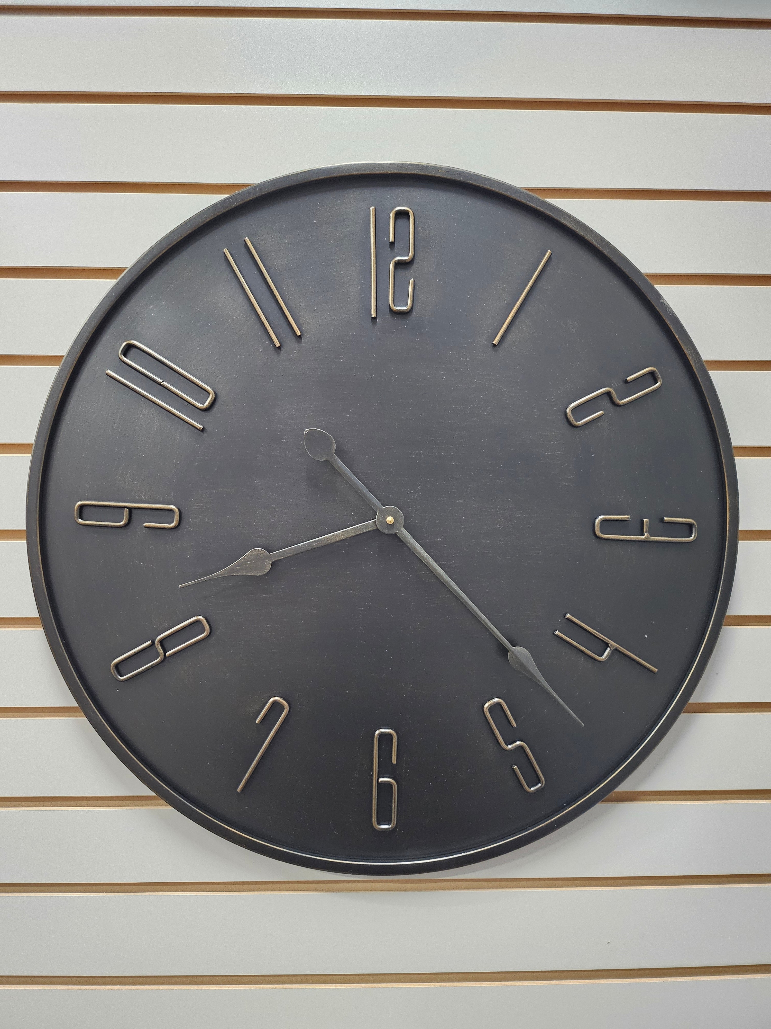 Urban Bronze Metal Wall Clock - TI23601