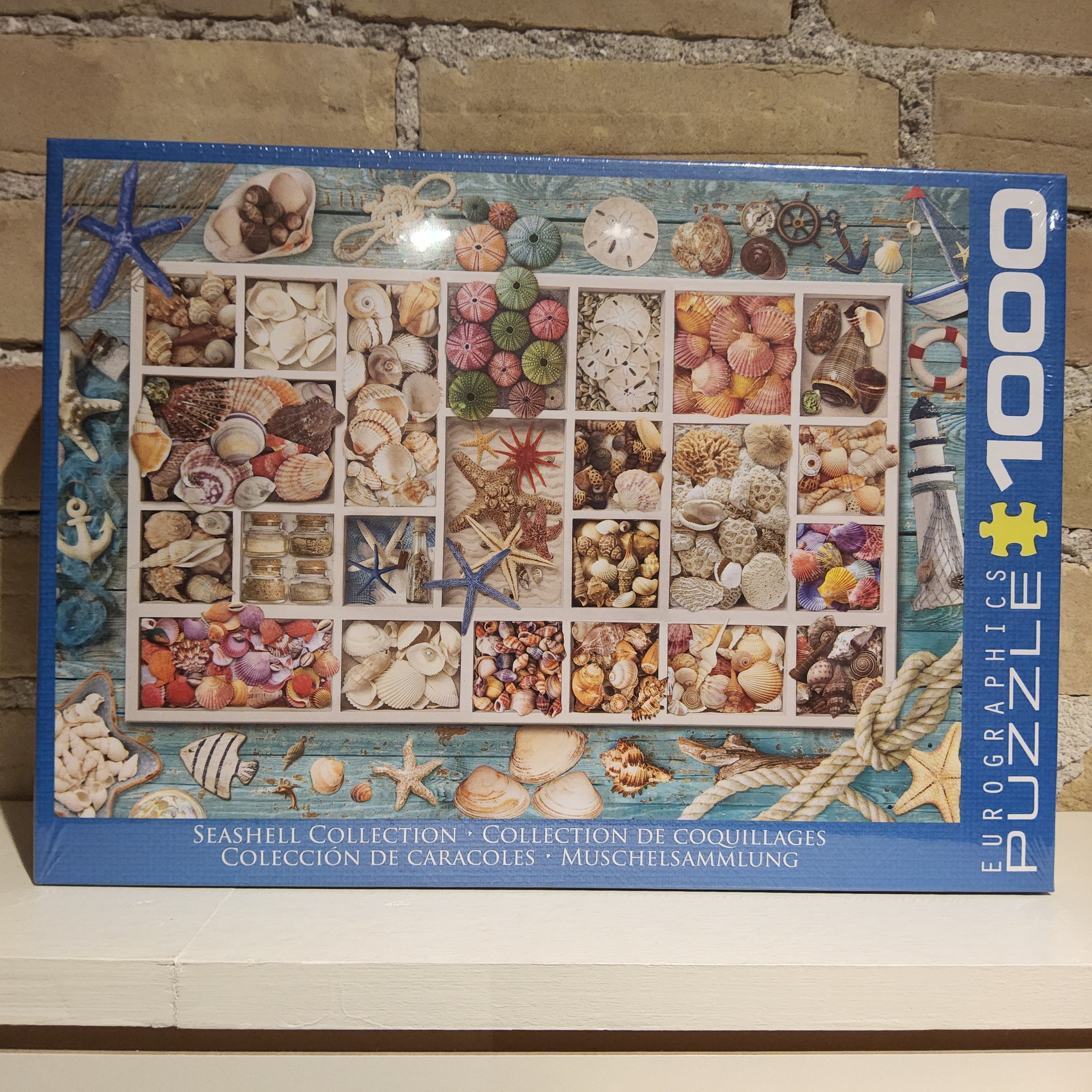 Eurographics Puzzle - Sea Shell Collection - 1000 pieces - 6000-5529