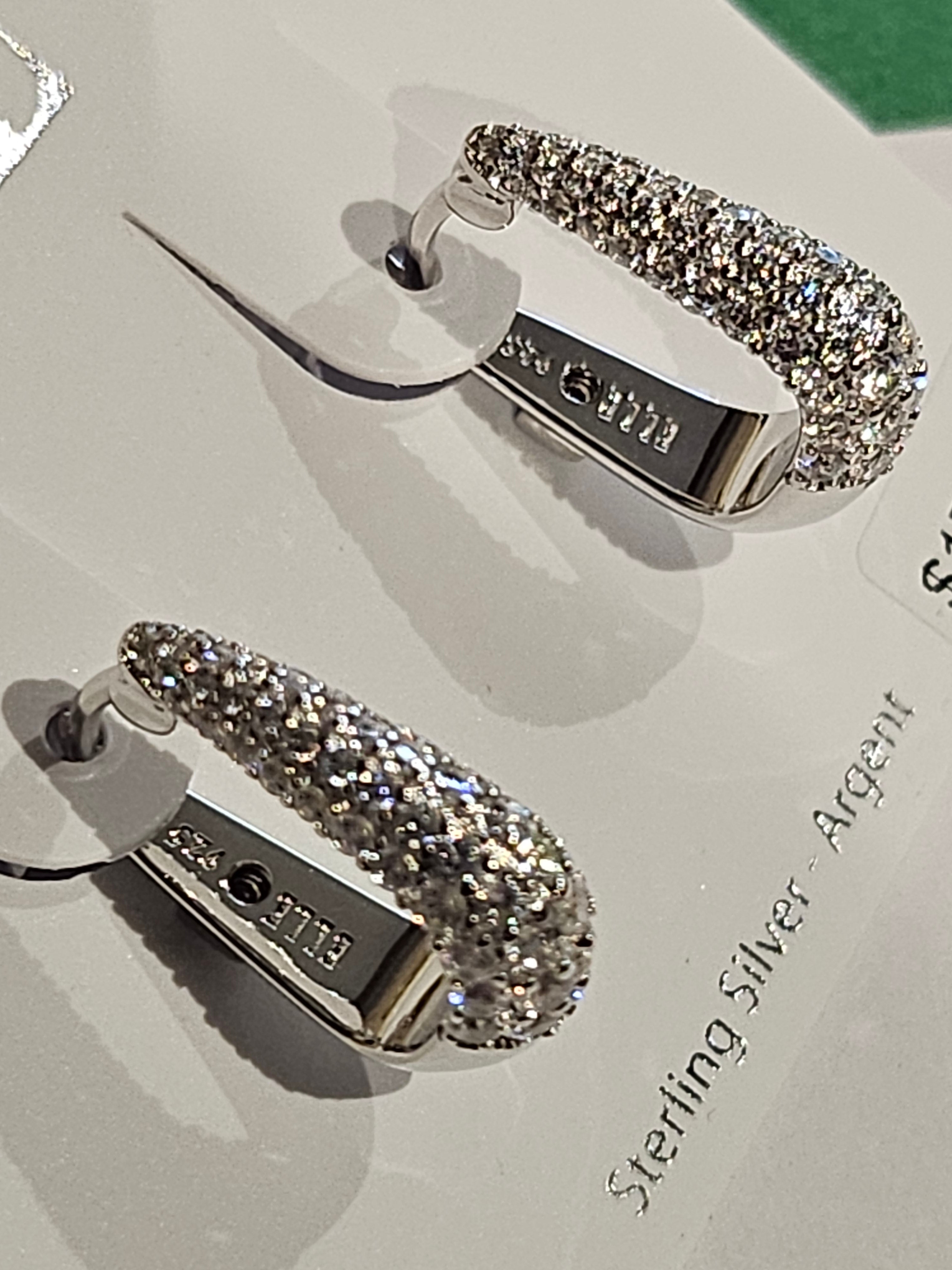 ELLE S/SEarrings - Hoop with cubic zirconia - Citadel - $179