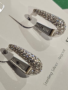ELLE S/SEarrings - Hoop with cubic zirconia - Citadel - $179