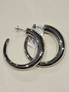 STEELX S/SEarrings - Round Chubby Hoop - 44mm