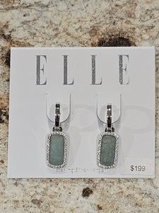 ELLE S/SEarrings - Drop Amazonite / Hoop 12mm - Allure - $199
