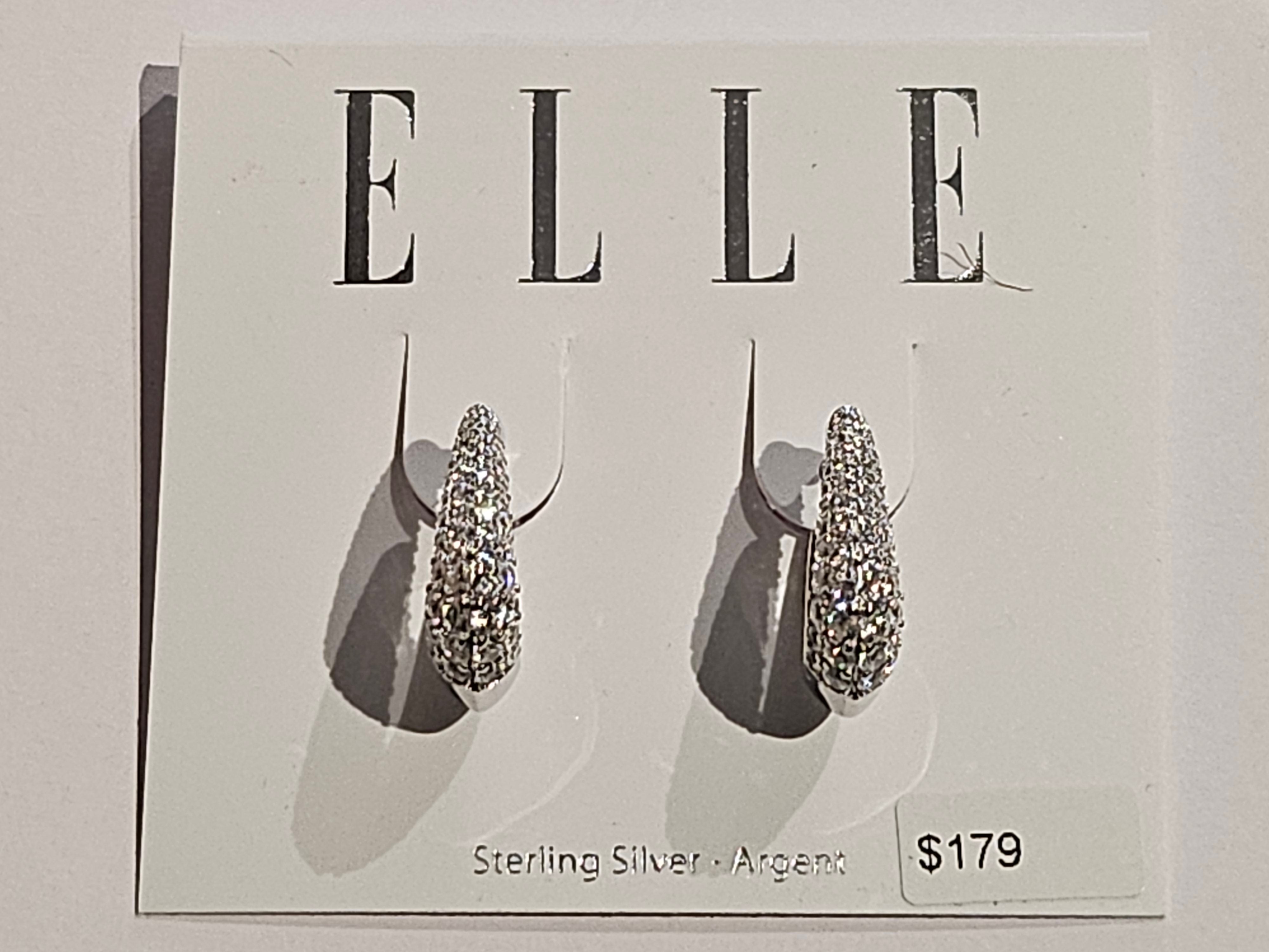 ELLE S/SEarrings - Hoop with cubic zirconia - Citadel - $179