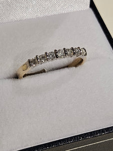 Diamond Anniversary Ring - Yellow Gold - XR7172D