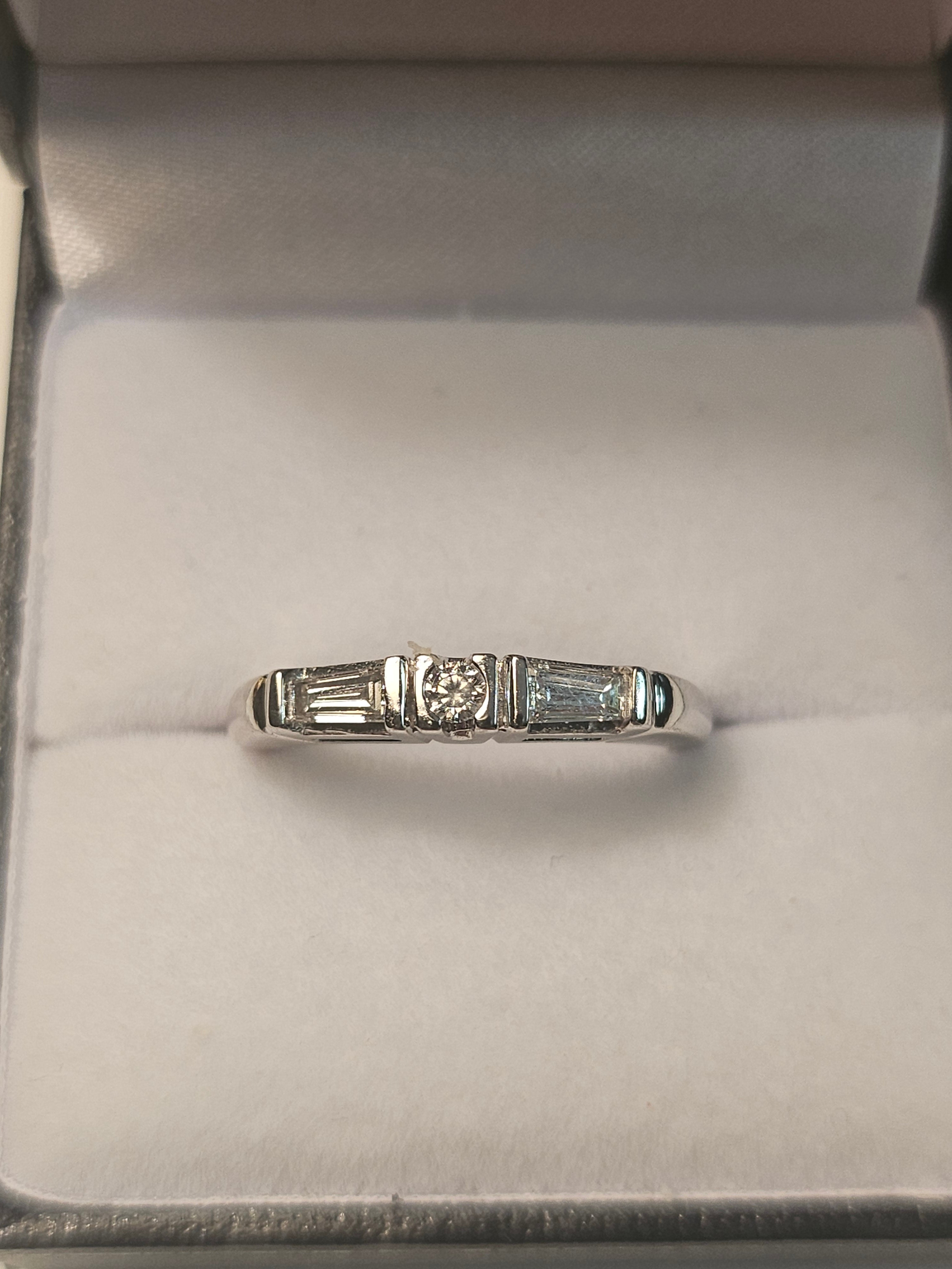 Diamond Anniversary Ring - White Gold - H2443W - $3065