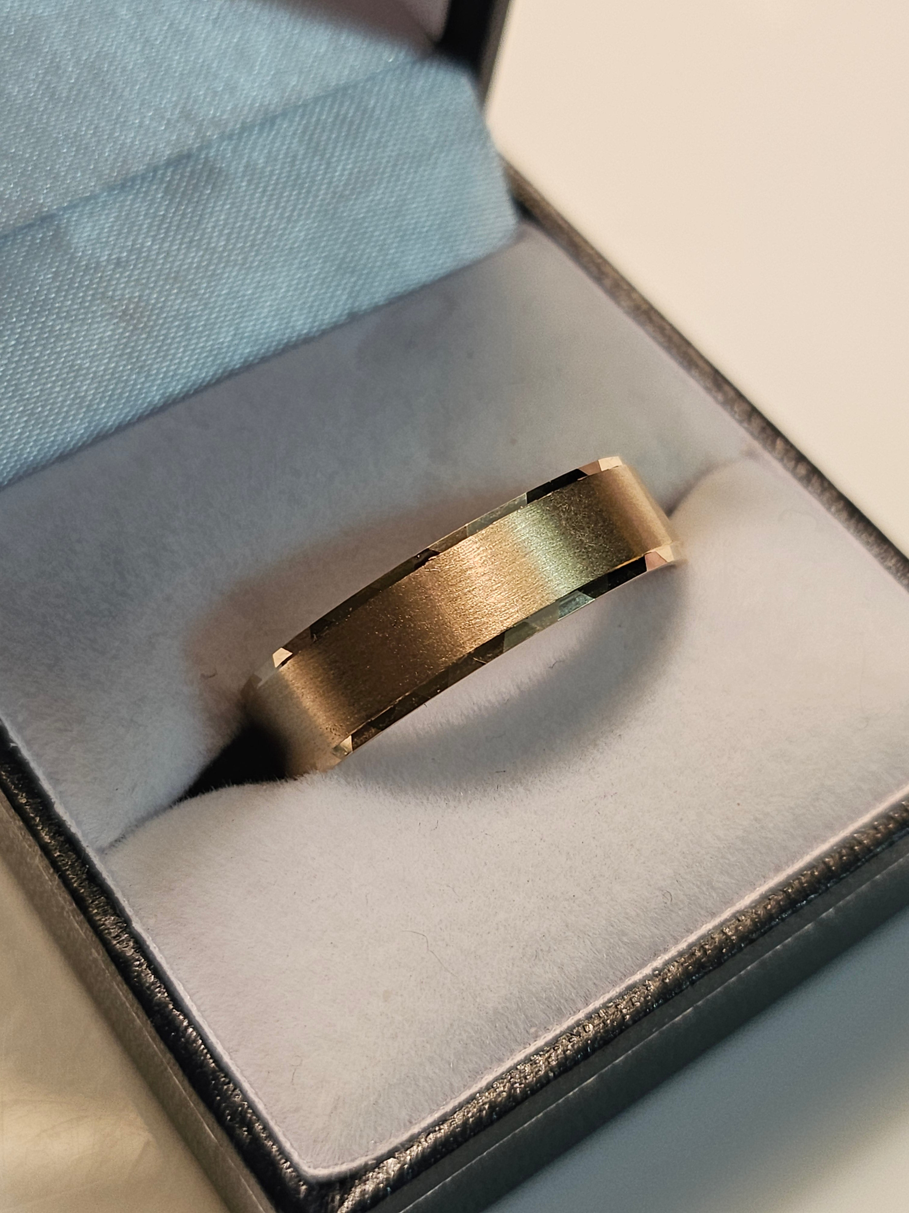 Gold Wedding Band - Men's 1T010M - $2078