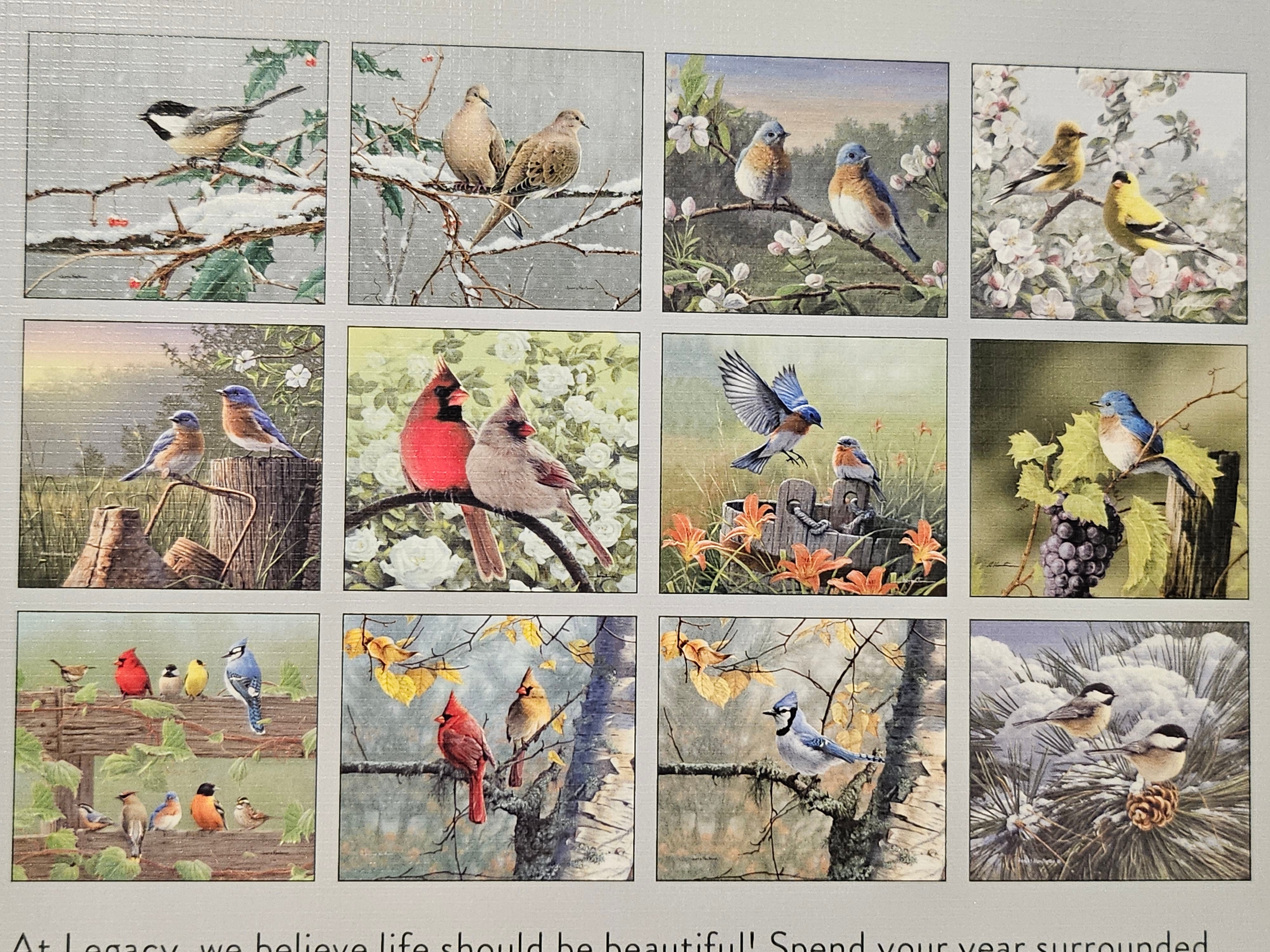 2026 - The Legacy Songbirds Calendar - Hautman Brothers Collection - WCA104500