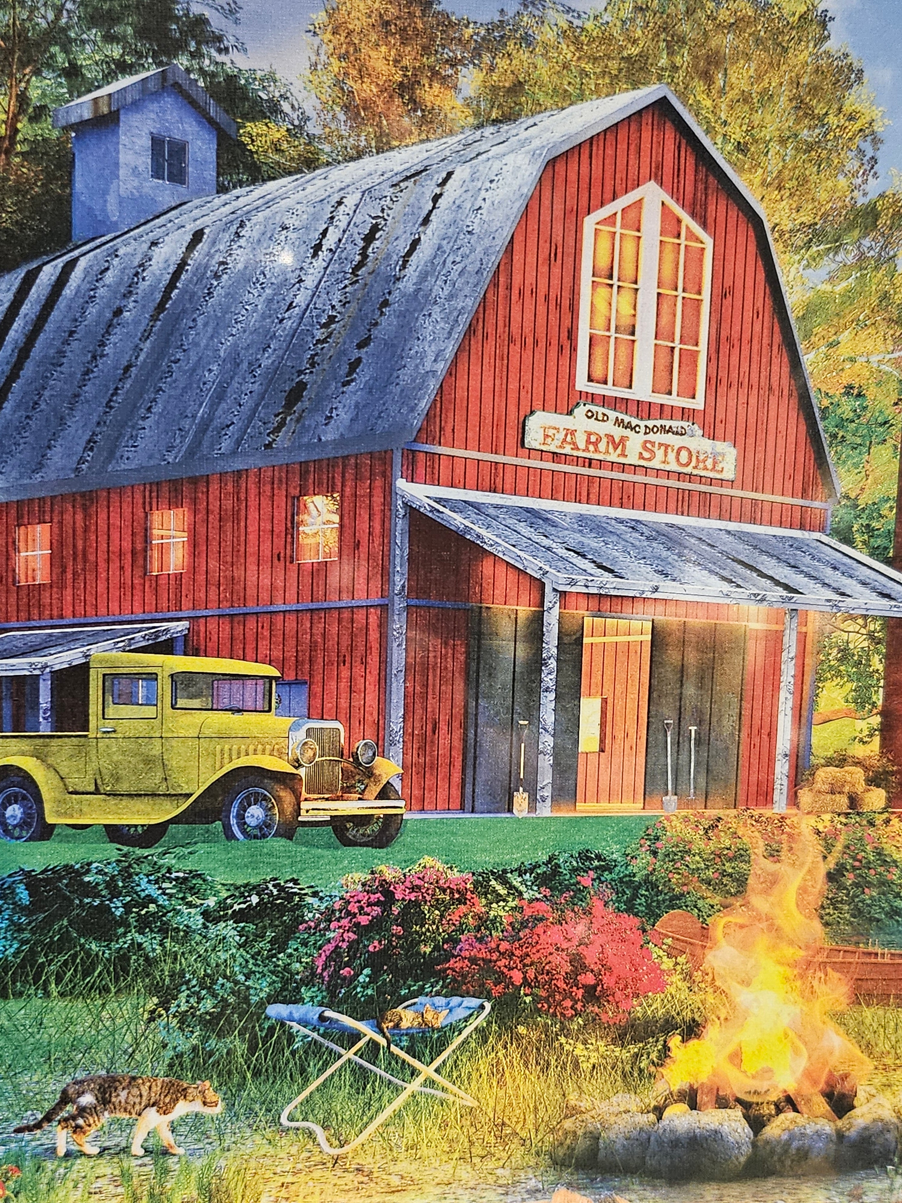 Eurographics Puzzle - Old MacDonald's Farm Store - 1000 pieces - 6000-5527