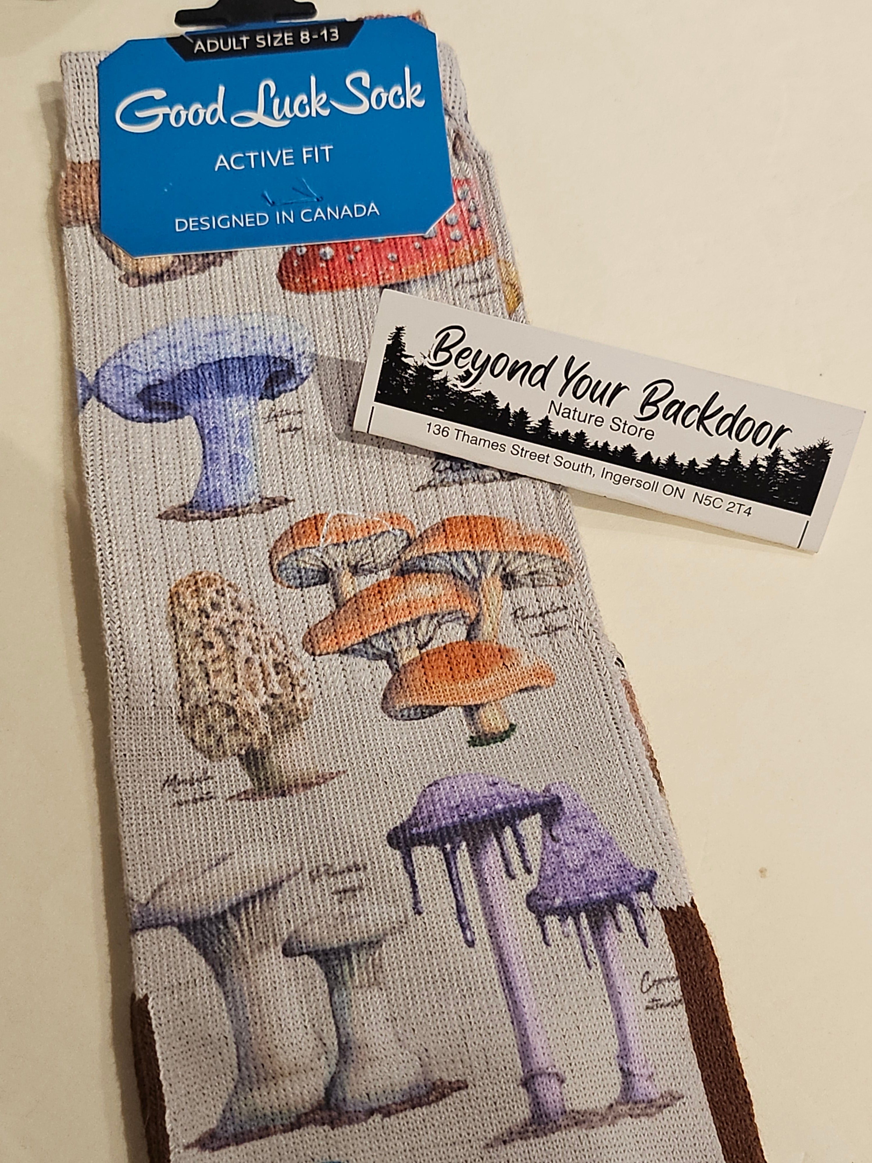 Good Luck Sock - Mens - Active Fit - Fits sizes 8-13 - ASSORTED DESIGNS