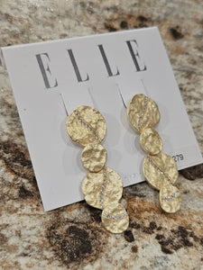 ELLE S/SEarrings - Long Drop Post - Galaxy - $279