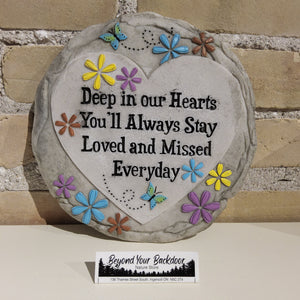 Stepping Stone / Wall Plaque - Memorial - 13372