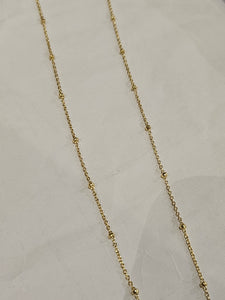 ELLE S/SChain - Baroque Pearl / Beaded Chain 38 inch - Genesis - $329