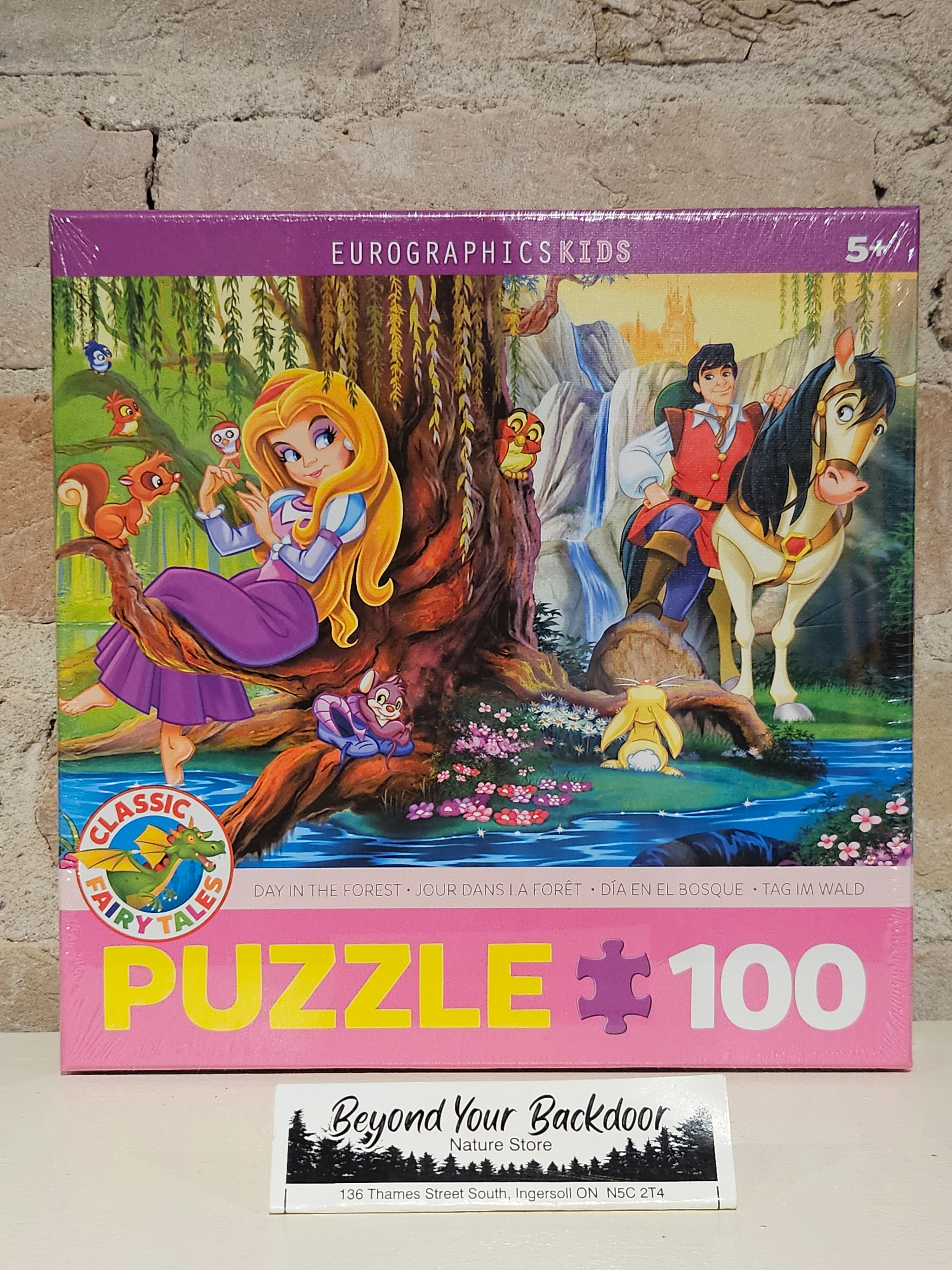 Eurographics Kids Puzzle - Day in the Forest - 100 pieces - 6100-0728